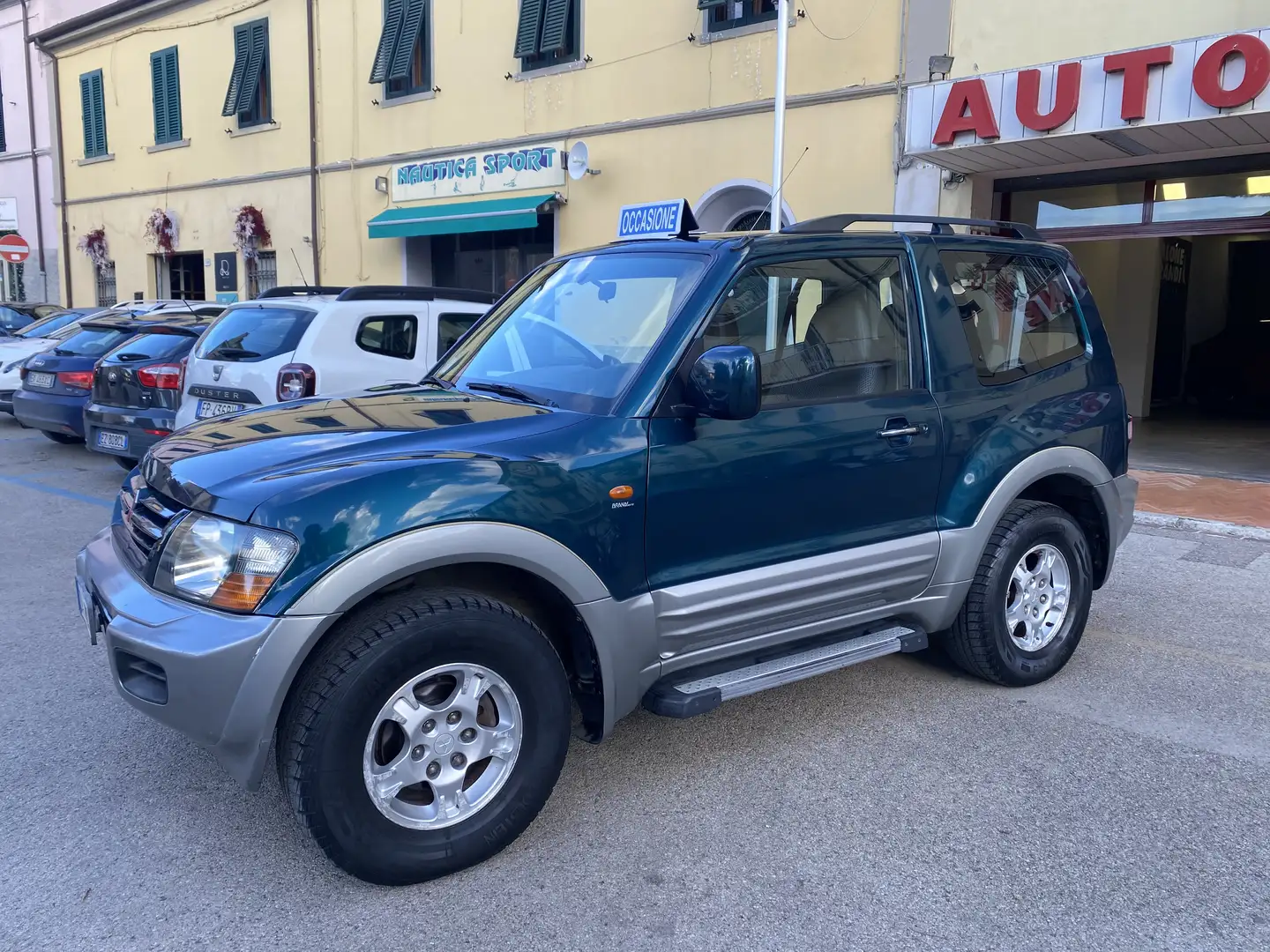 Mitsubishi Pajero Metal Top 2.5 tdi GLS Unico Proprietario Zelená - 1
