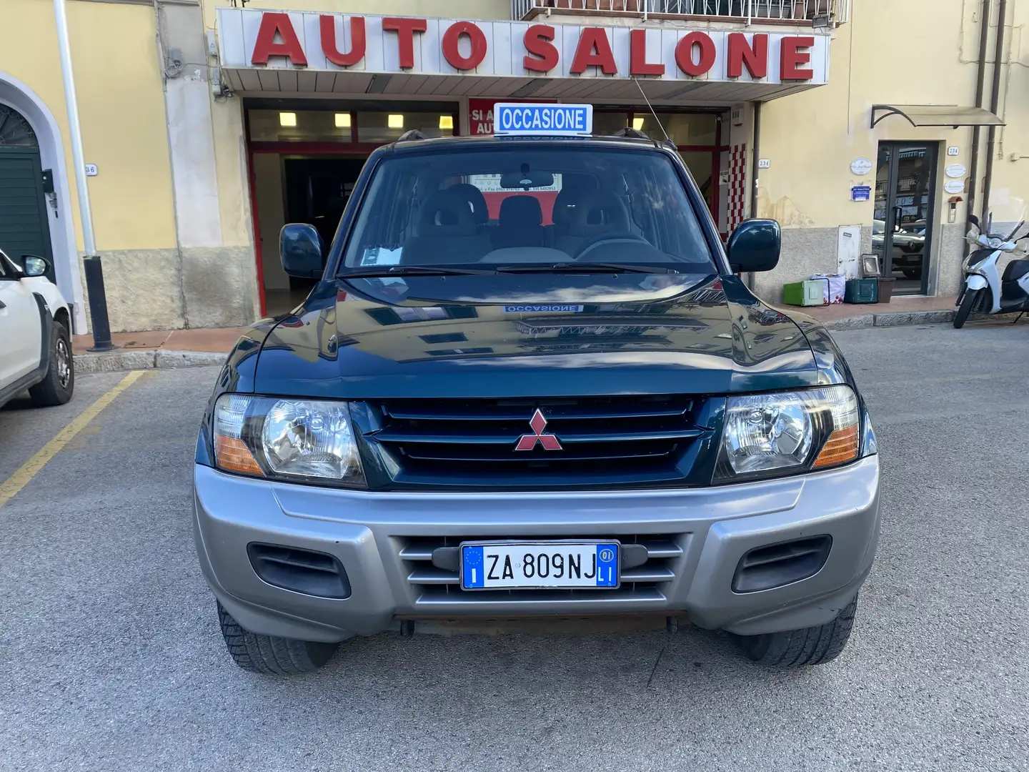 Mitsubishi Pajero Metal Top 2.5 tdi GLS Unico Proprietario Zelená - 2