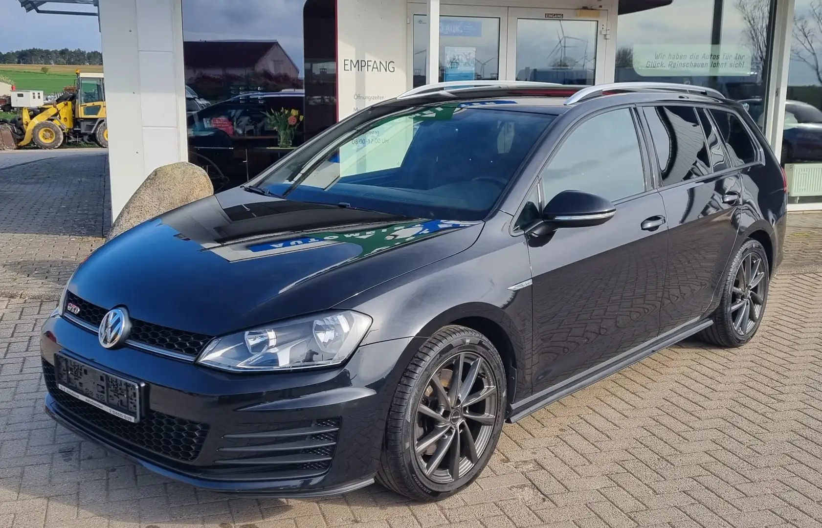 Volkswagen Golf Variant GTD BMT DSG+Ahk/8fach ber./Scheckheft/DAB Чорний - 1