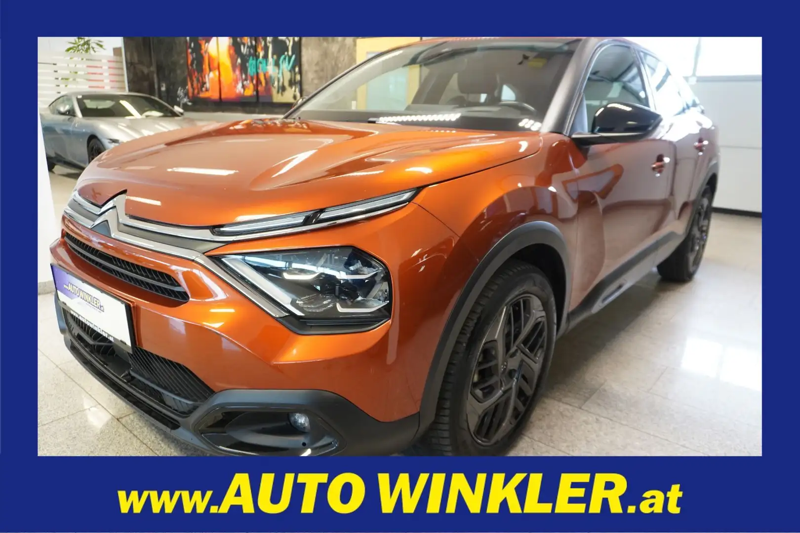 Citroen C4 Berline Feel Pack Aut./LED/HeadUp/Leder Orange - 1
