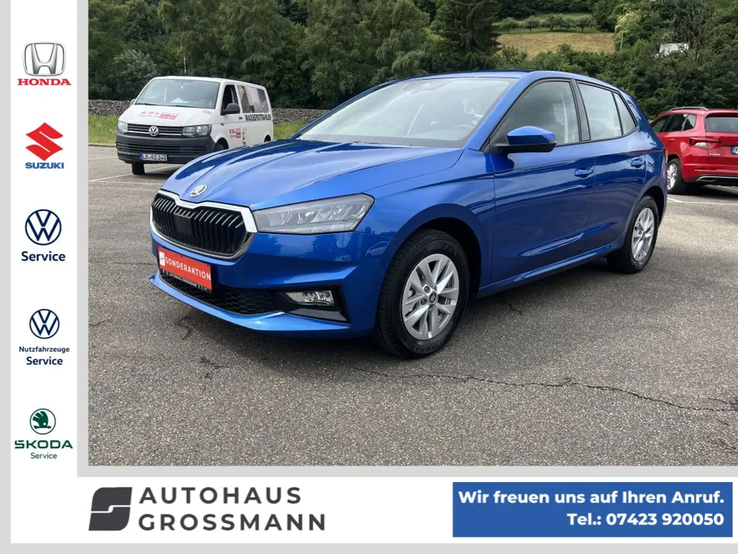 Skoda Fabia 1.0 MPI Selection Azul - 1