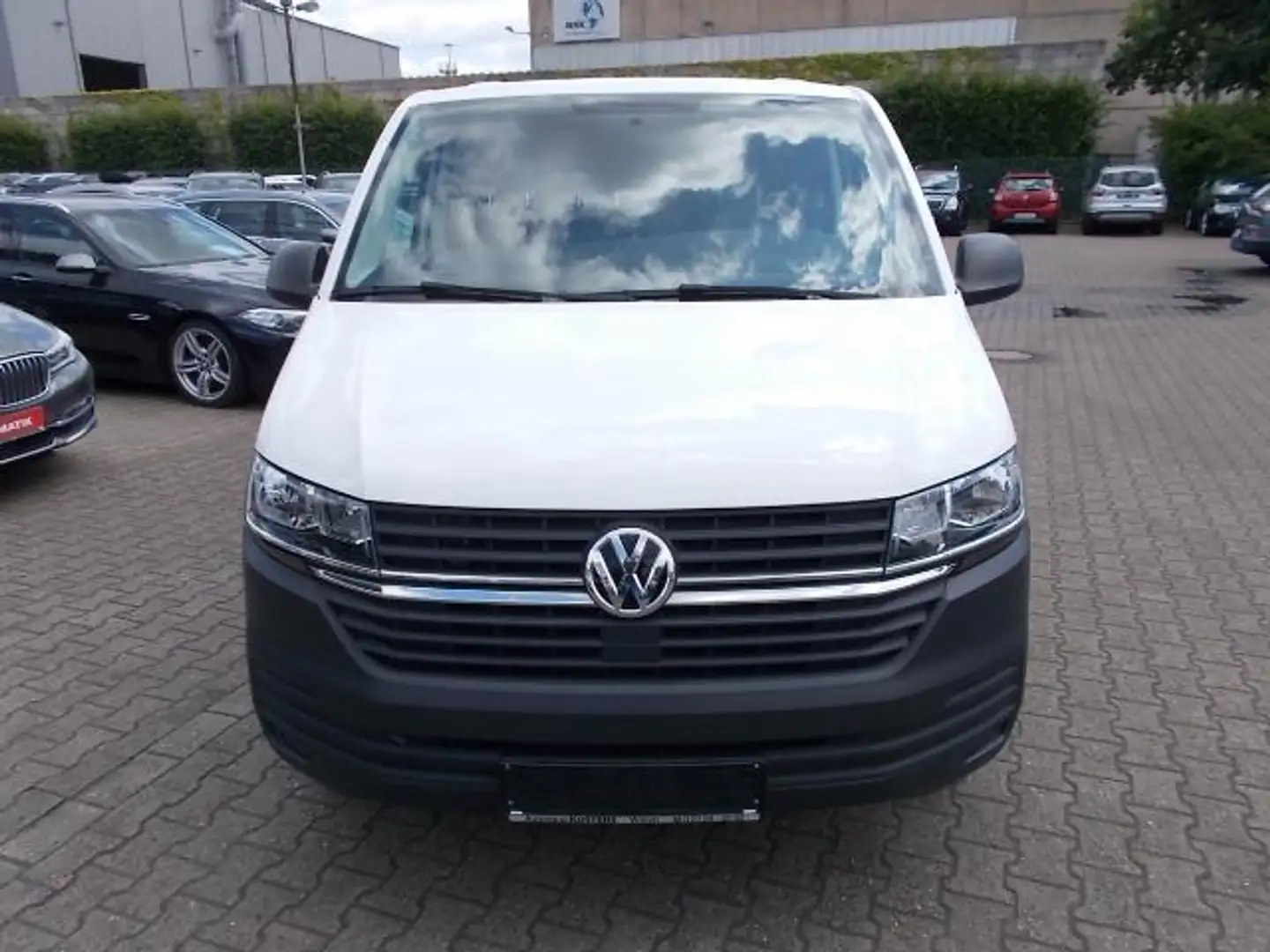 Volkswagen T6.1 Transporter T6.1 Kasten, AHK, 3 Sitze, PDC,  Heckflügel Weiß - 2