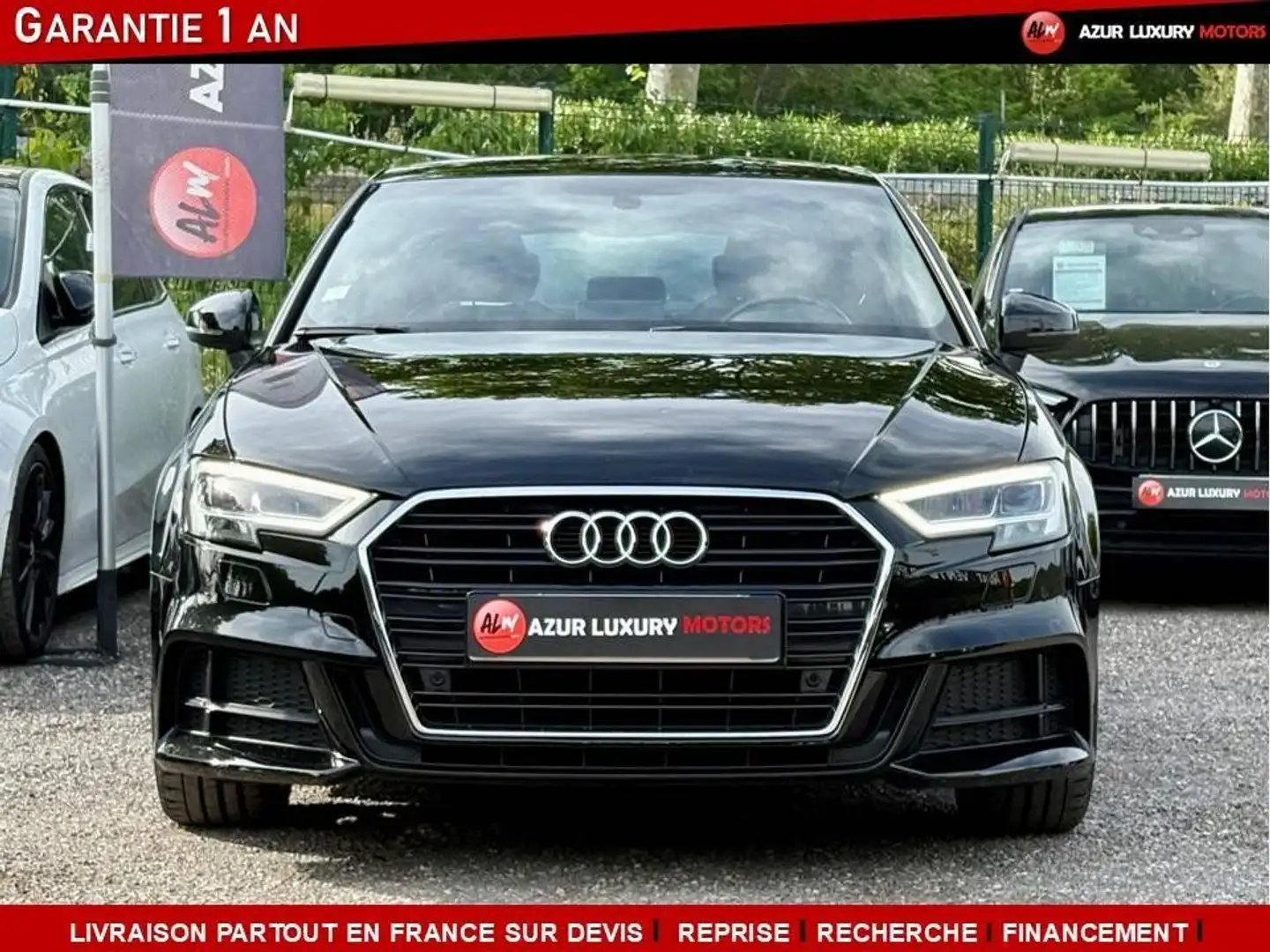 Audi A3 III (2) 35 TFSI 150 CV S-LINE PLUS Noir - 2