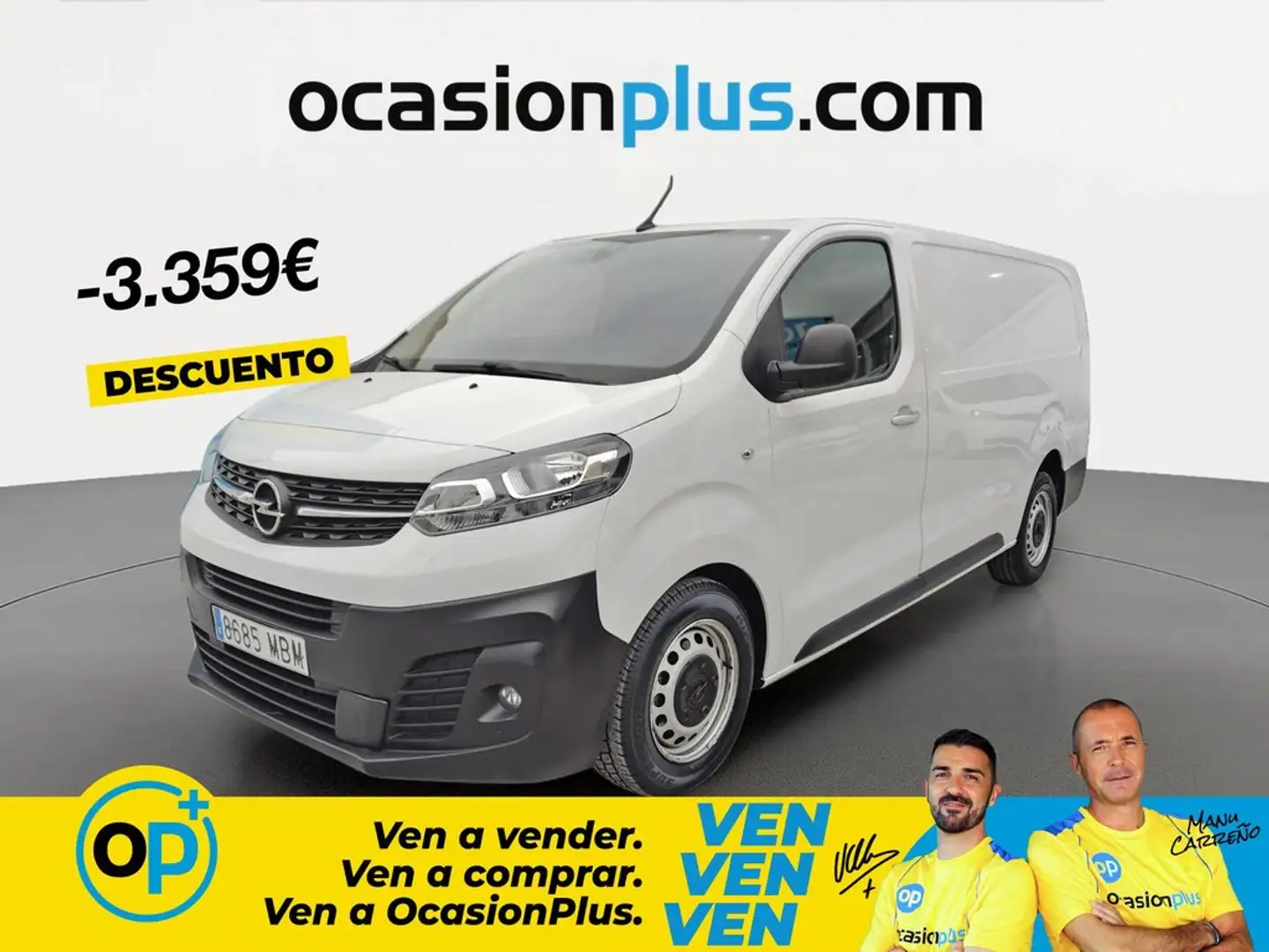 Opel Vivaro Furgón 1.5D L Carga Incrementada Select 10 Blanco - 1