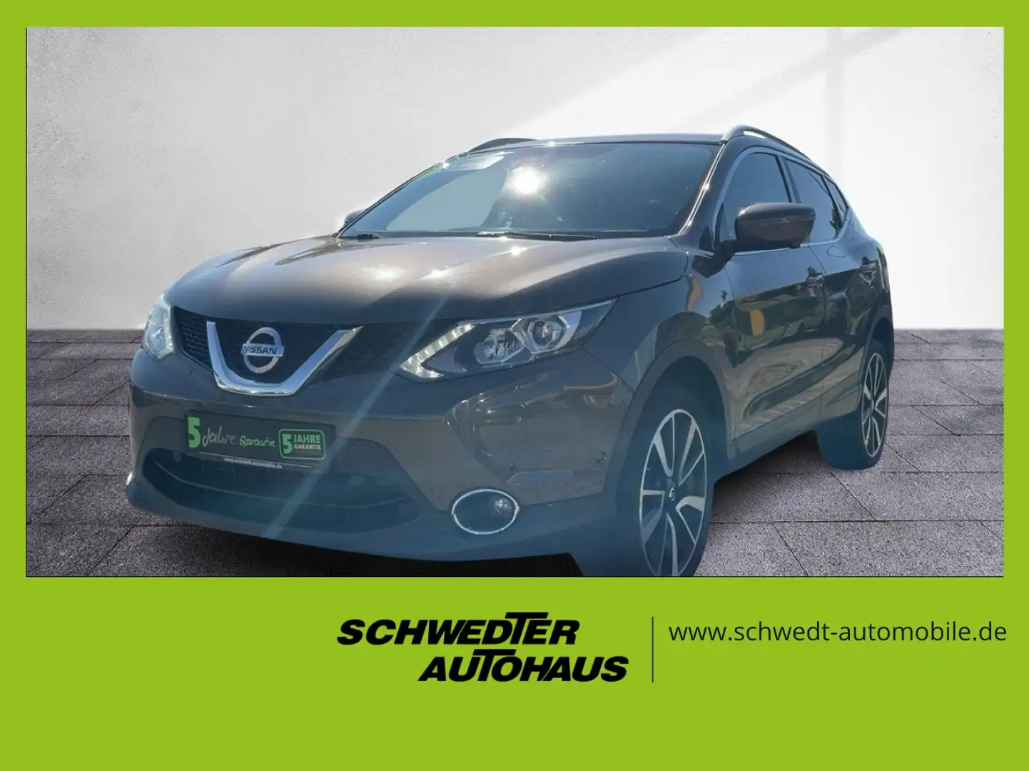 Nissan Qashqai 1.6 DIG-T Tekna LED+Navi+SHZ+2xKlima+360 Brun - 1