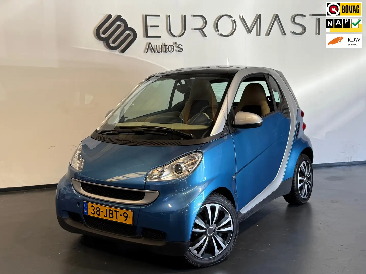 smart forTwo coupé 1.0 mhd Passion Automaat Panoramadak Airco N Сірий - 1