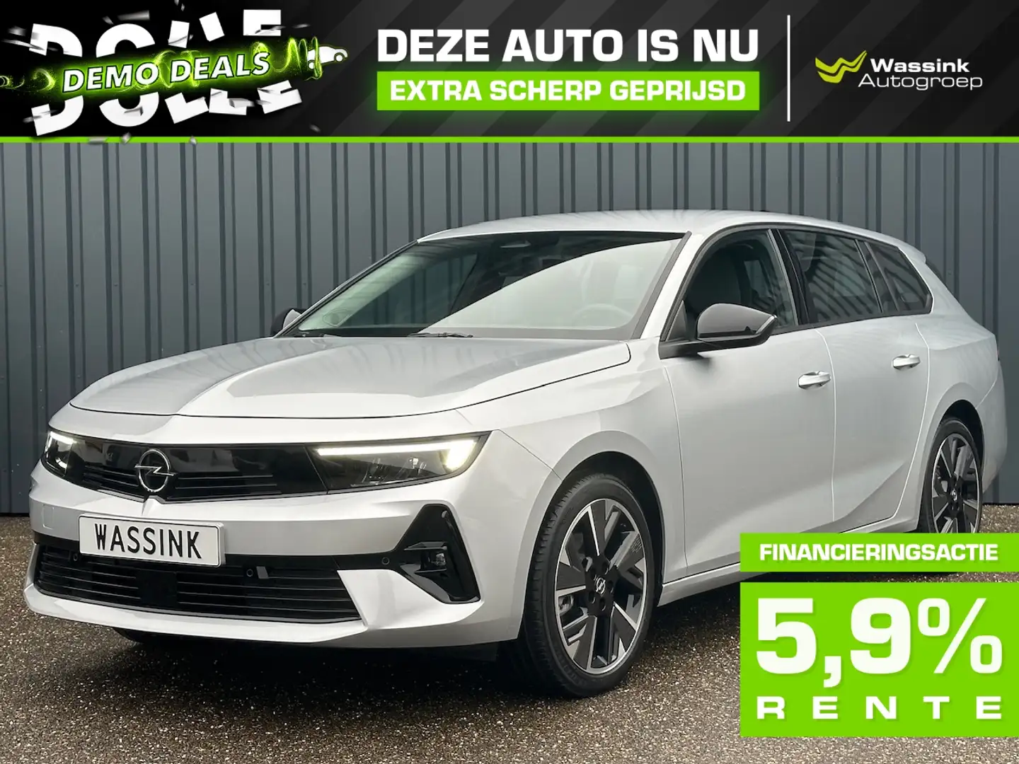 Opel Astra Sports Tourer EV 54kw 156pk Edition | DEMO DEAL | Grijs - 1