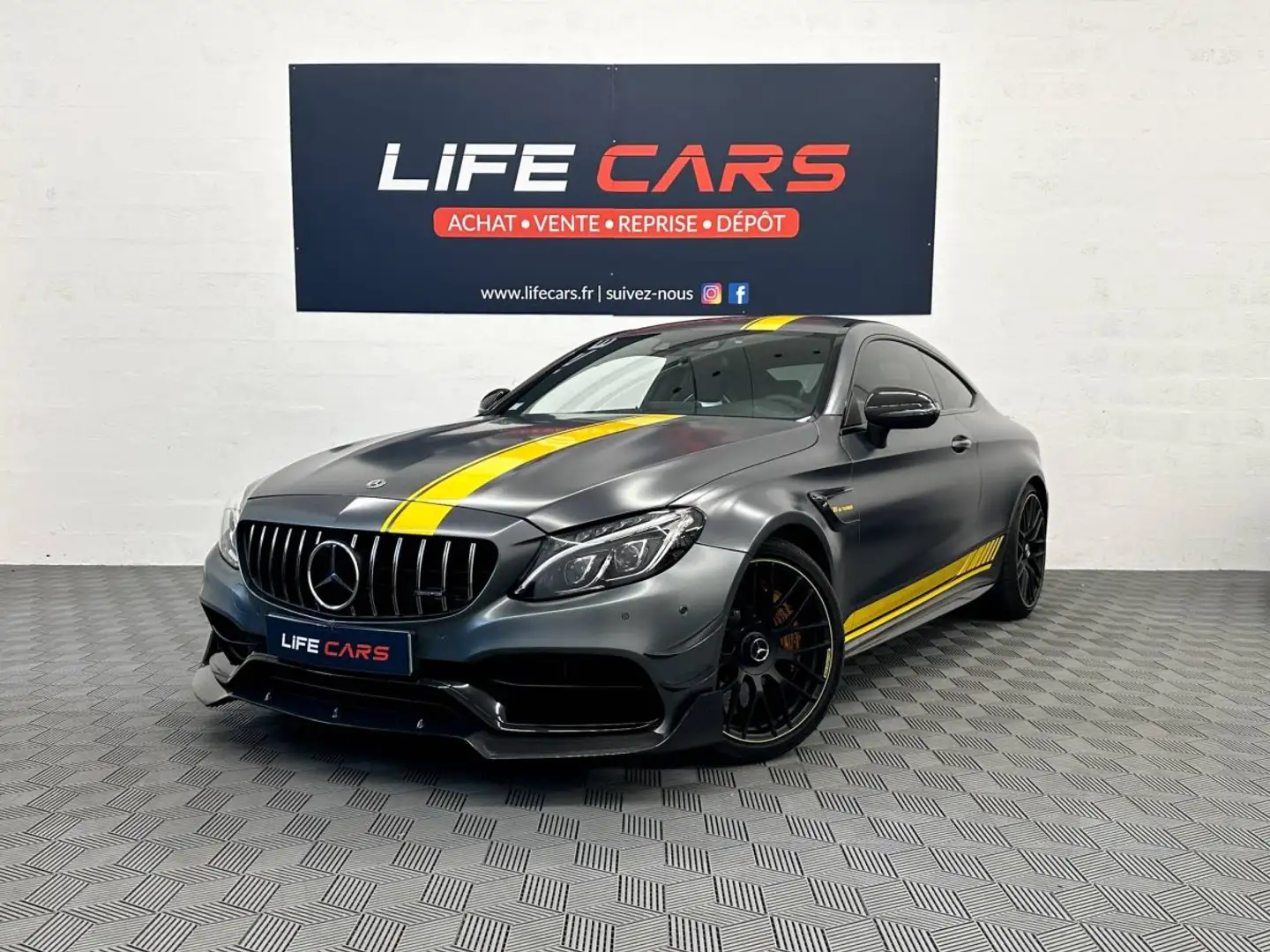 Mercedes-Benz S 63 AMG Coupé II (C205) 63 AMG S 510ch Edition 1 grise Spe Gris - 1