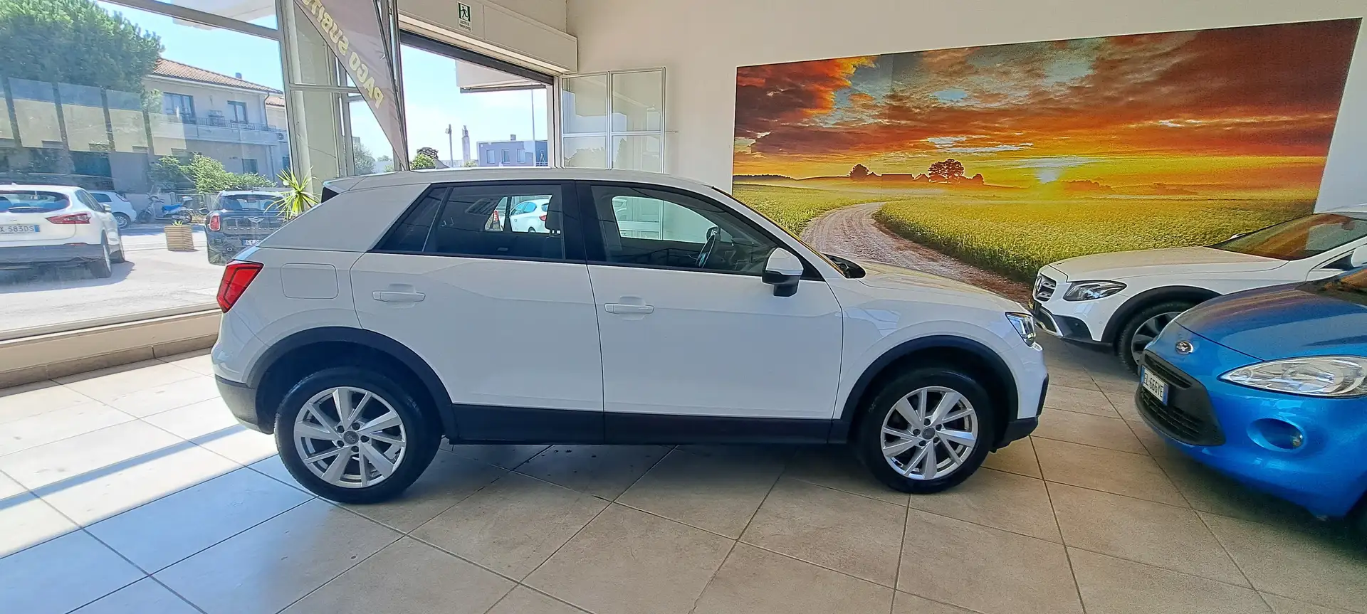 Audi Q2 1.6 TDI-Navi-Clima-FullLed-UNICO PROPRIETARIO... Bianco - 2