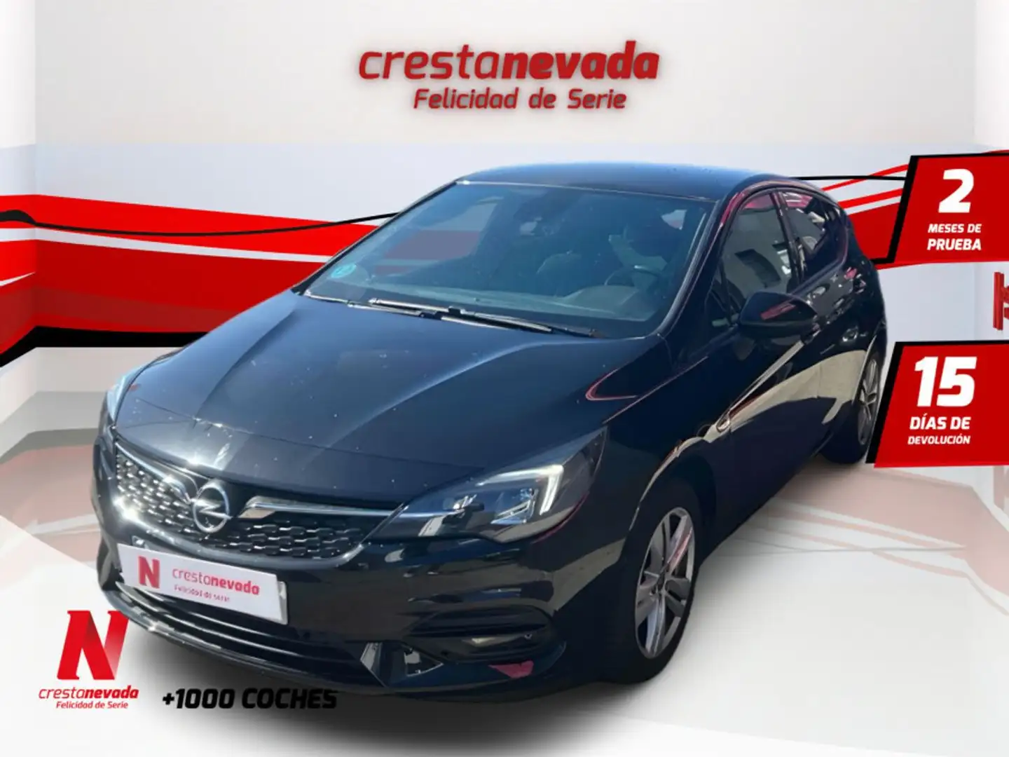 Opel Astra 1.2T SHL 81kW 110CV GS Line Negro - 1