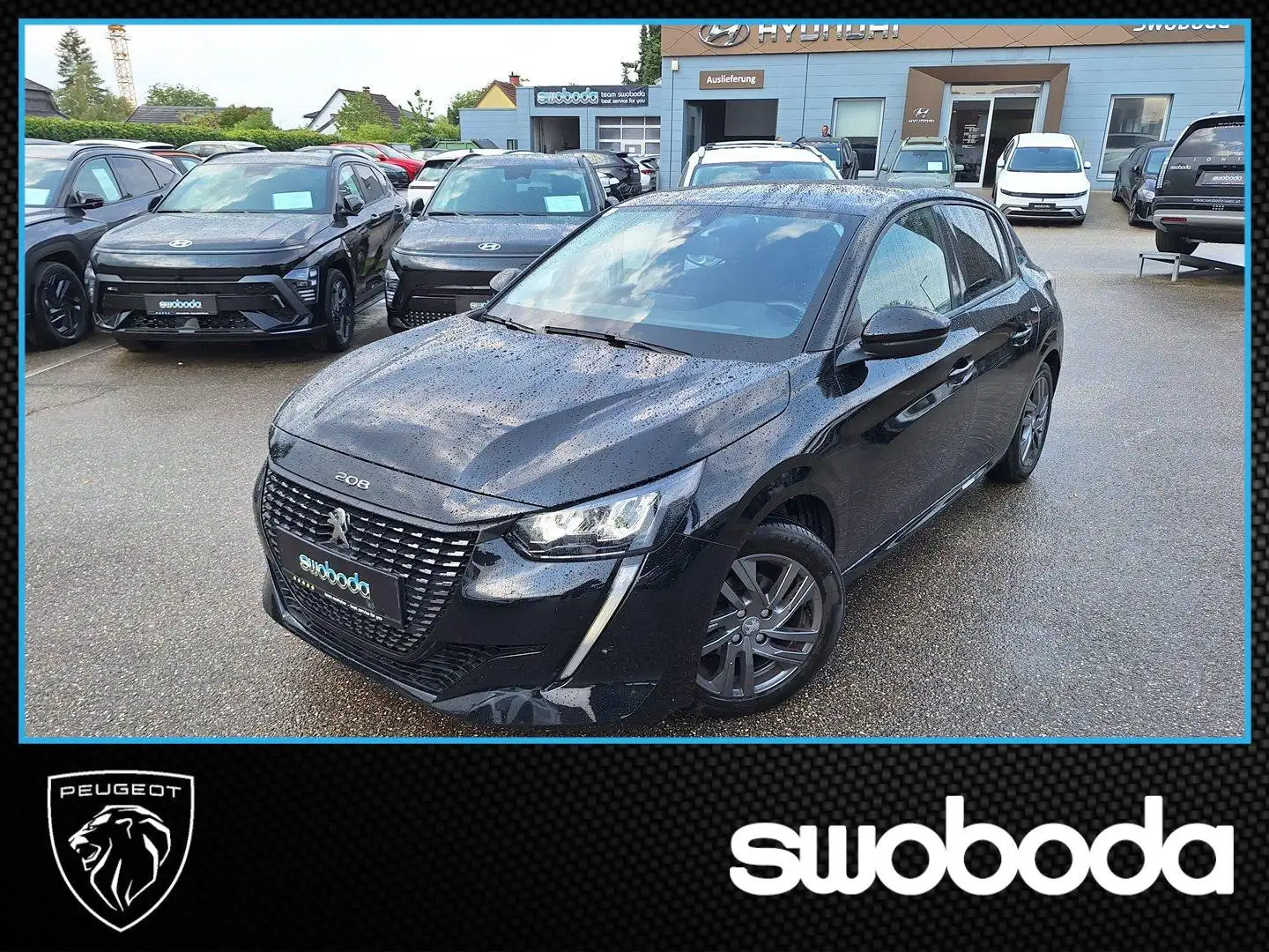 Peugeot 208 Style PureTech 75 S&S 8-fach Schwarz - 1
