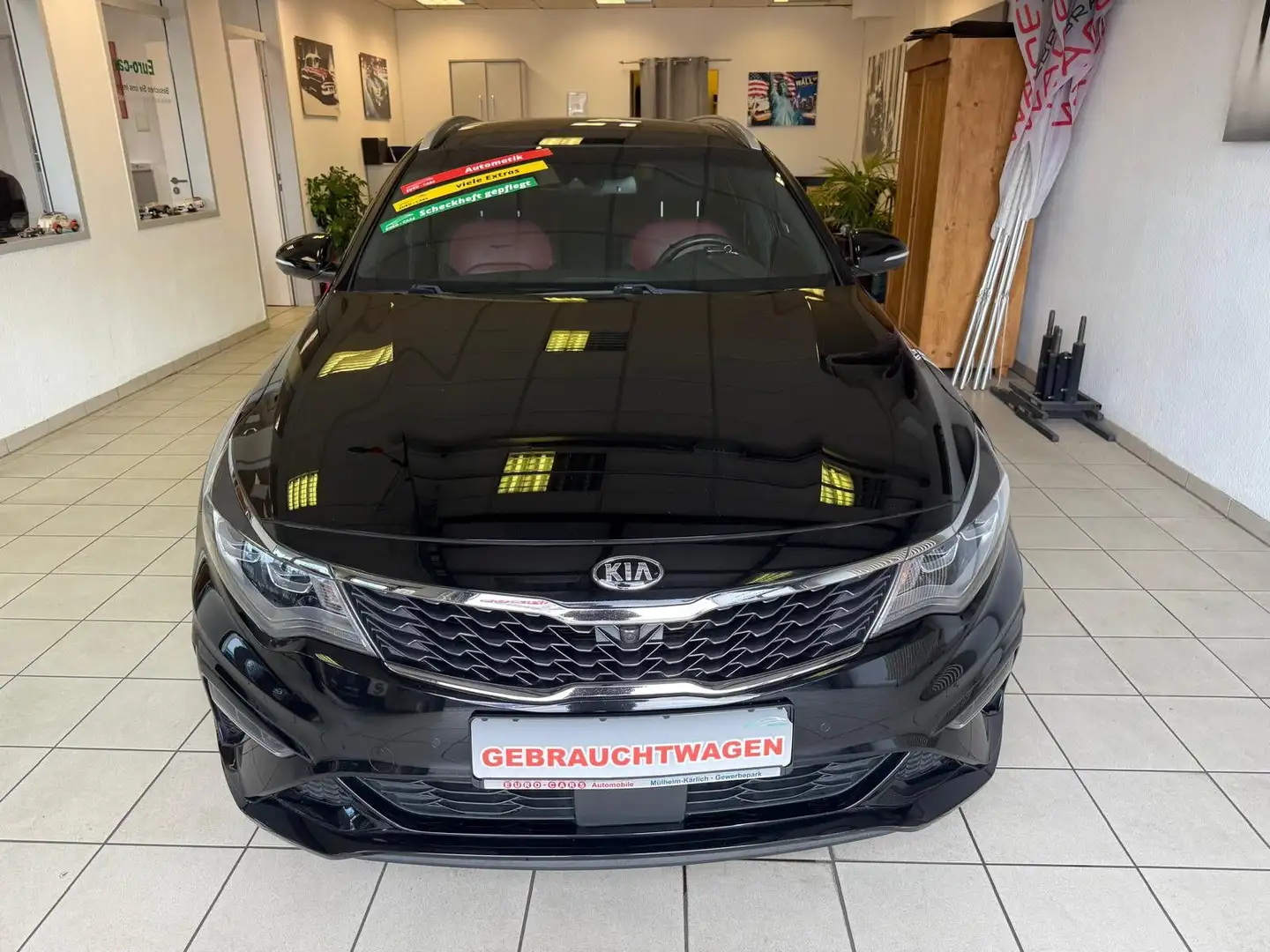 Kia Optima Sportswagon GT /SCHECKHEFT/SPORTABGAS Schwarz - 2