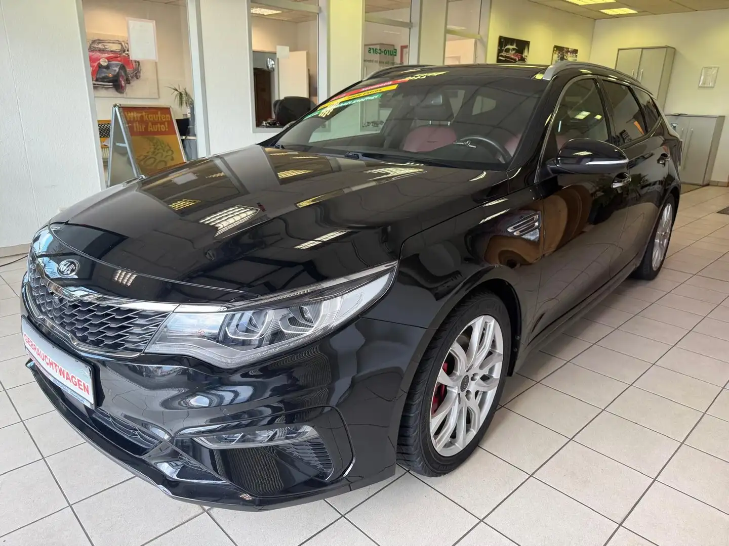Kia Optima Sportswagon GT /SCHECKHEFT/SPORTABGAS Schwarz - 1