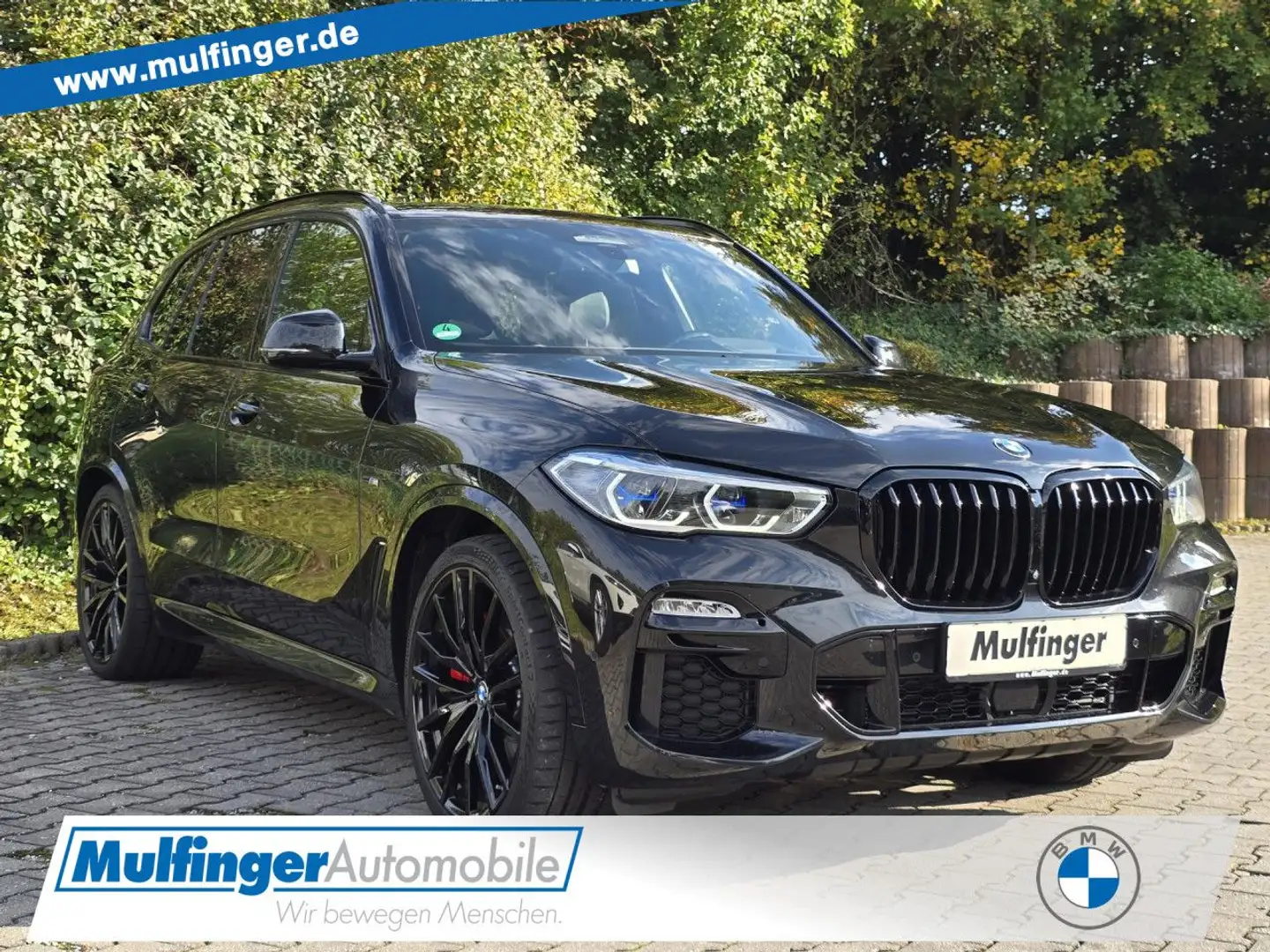 BMW X5 xDr.45e M-Sport Laser Ha/Ka.SurV.ACC Fin.574 Schwarz - 1
