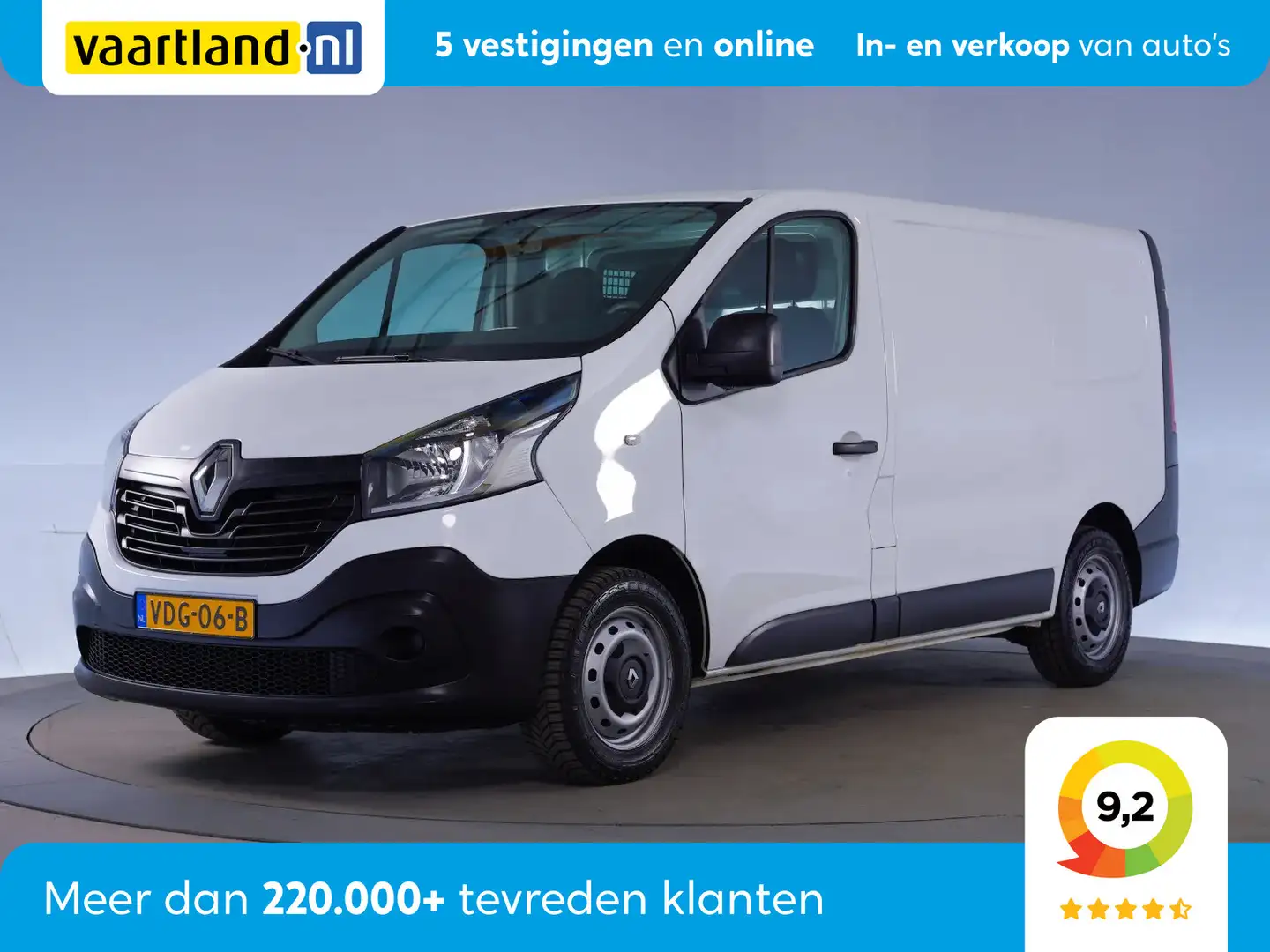 Renault Trafic 1.6 dCi 1H1 Commercial 3p [ Nav Airco Parkeersenso Wit - 1