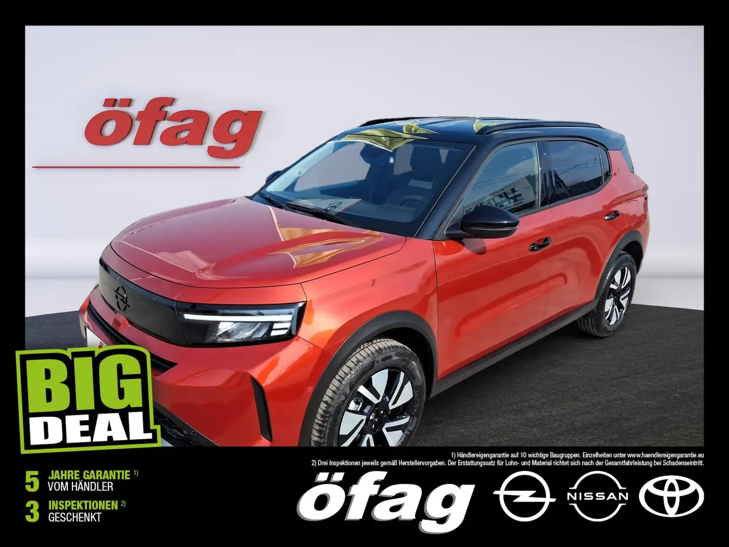 Opel Frontera 1.2 DI MHEV GS Aut. Orange - 1