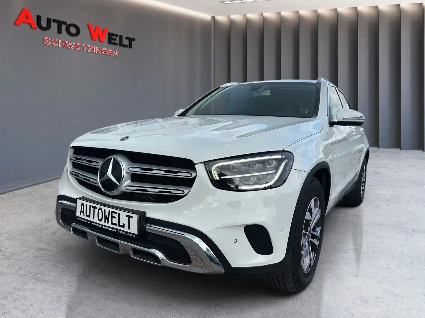 Mercedes-Benz GLC 220 d 4Matic 1.Hand LED/Memory/Kamera/Leder Weiß - 1