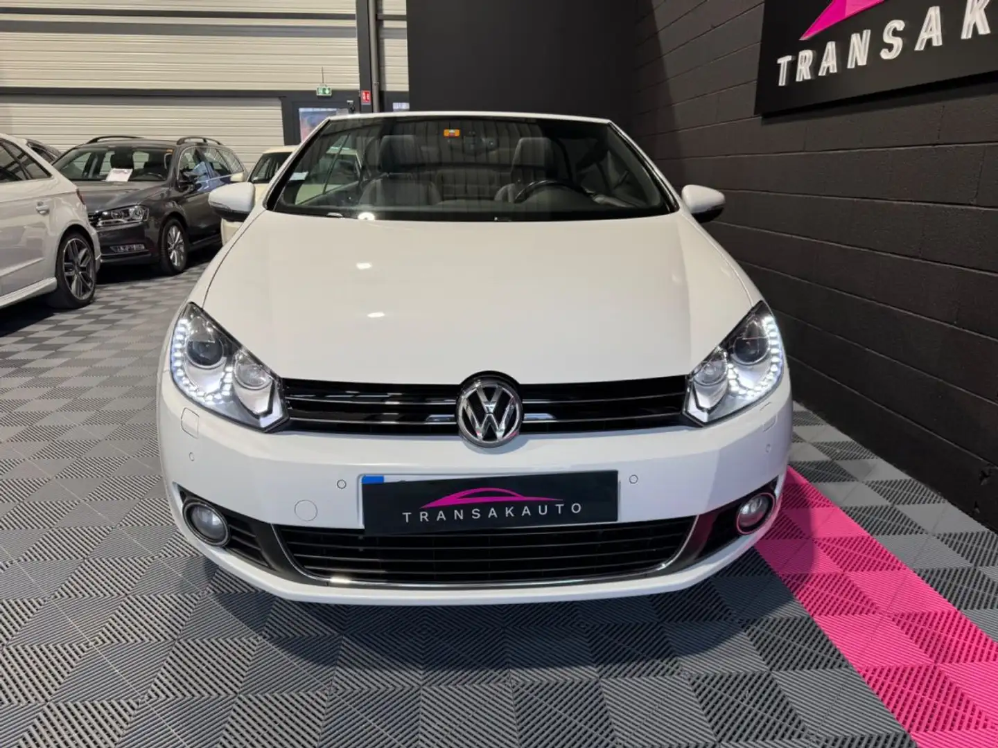 Volkswagen Golf CABRIOLET 1.4 TSI 160ch Carat Edition Bianco - 2