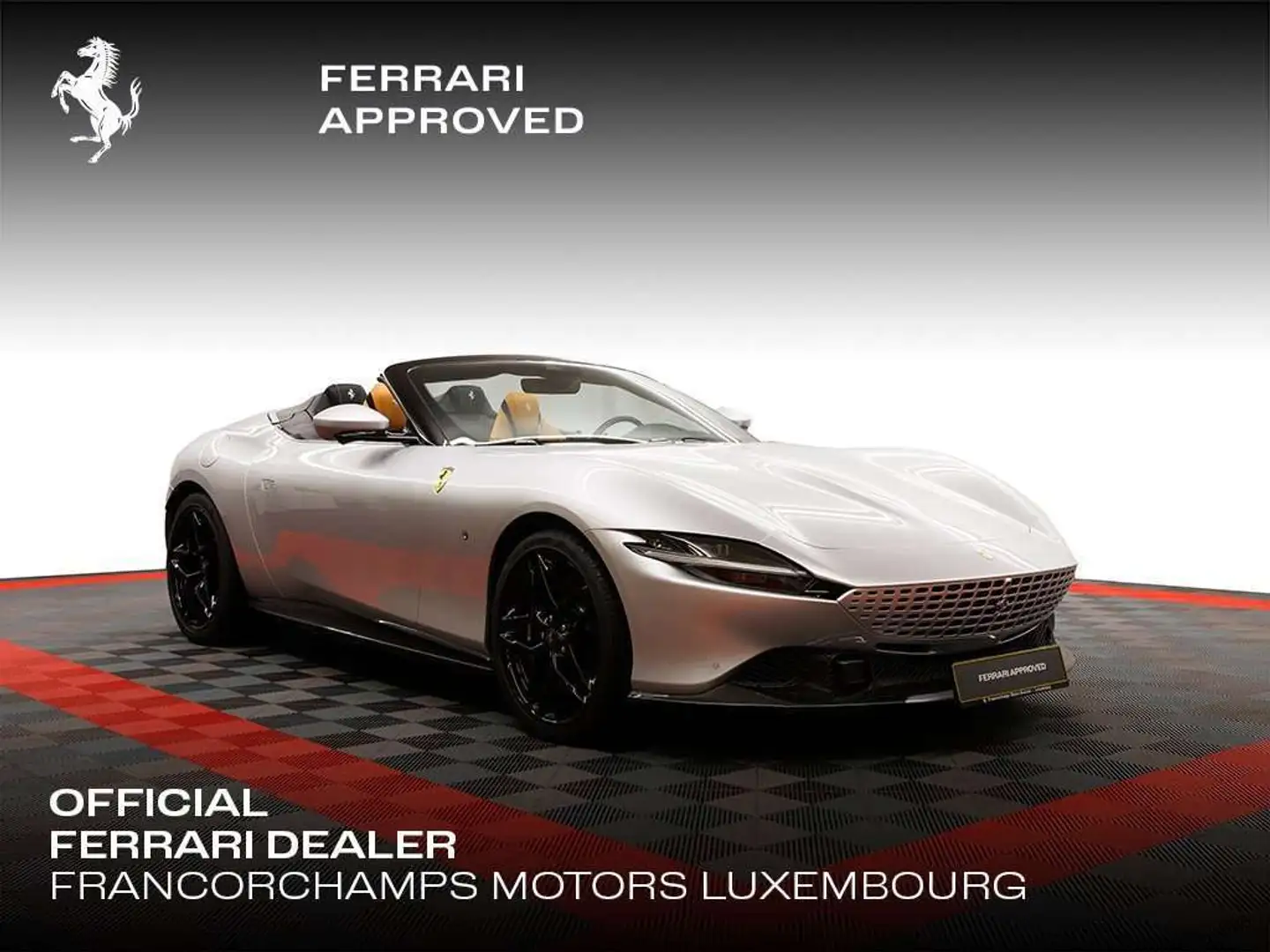 Ferrari Roma Spider Grijs - 1