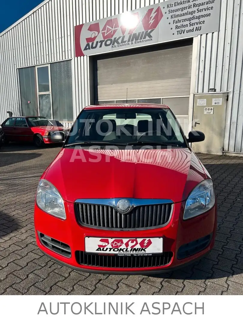 Skoda Fabia Classic PLUS * KLIMA * STEUERKETTE NEU Rosso - 2