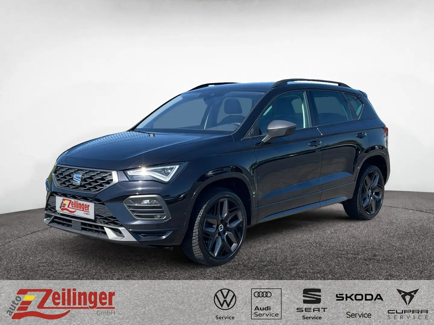 SEAT Ateca FR TDI DSG|PANO|AHK|BEATS|eHECK|ACC|NAVI Schwarz - 1