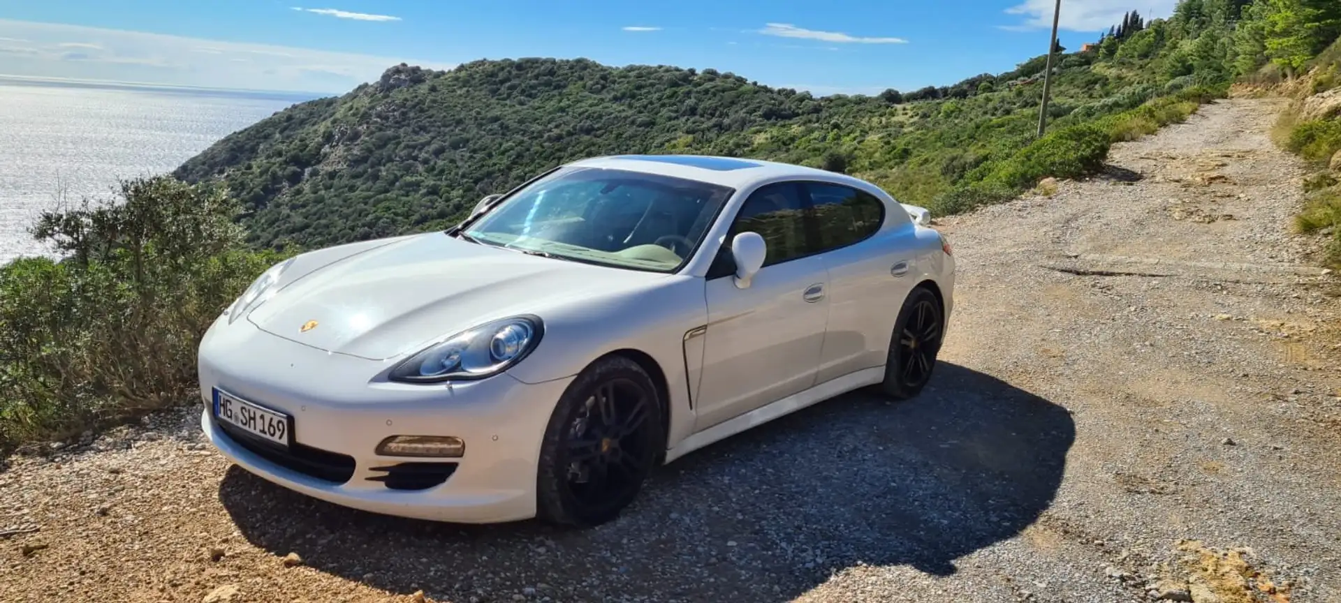 Porsche Panamera Vollaustattung Keyless Go Rear Seat Entertainment Weiß - 1