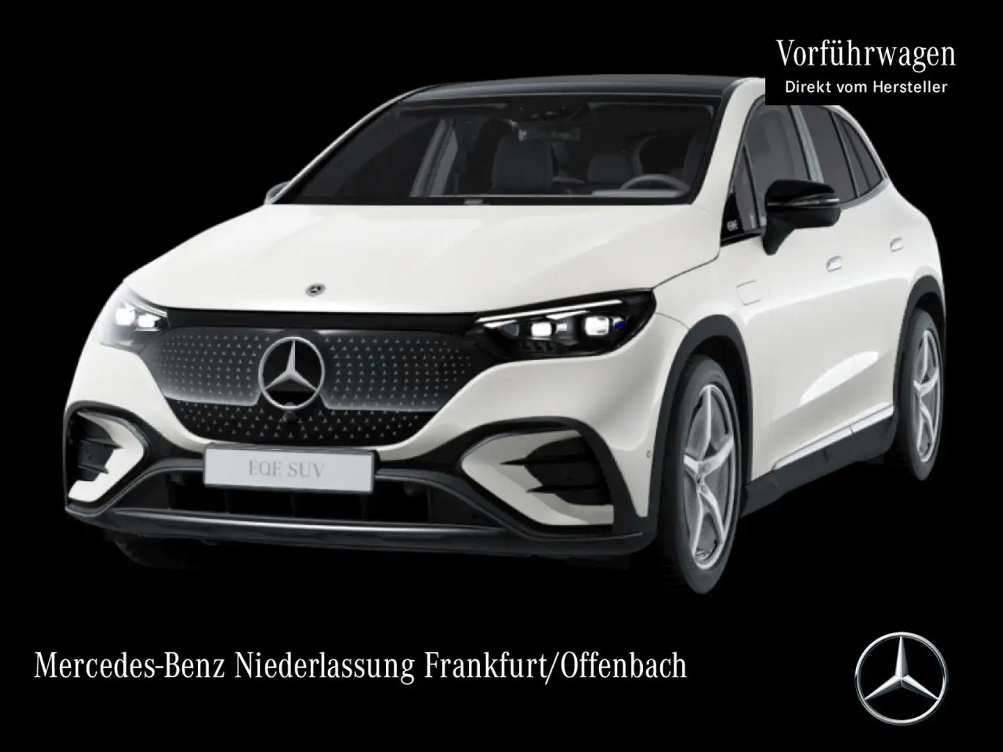 Mercedes-Benz EQE SUV EQE 350 AMG+NIGHT+PANO+360+AHK+BURMESTER+KEYLESS Blanco - 1