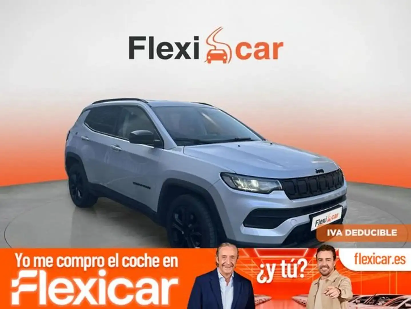 Jeep Compass 1.6 Mjt Night Eagle FWD Gris - 1