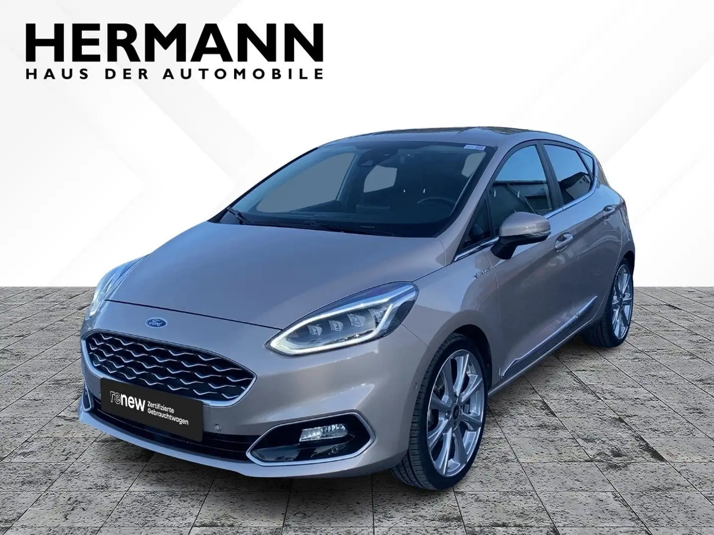 Ford Fiesta 1.0 EcoBoost Vignale LED*NAVI*SHZ*SYNC*LM Beige - 2
