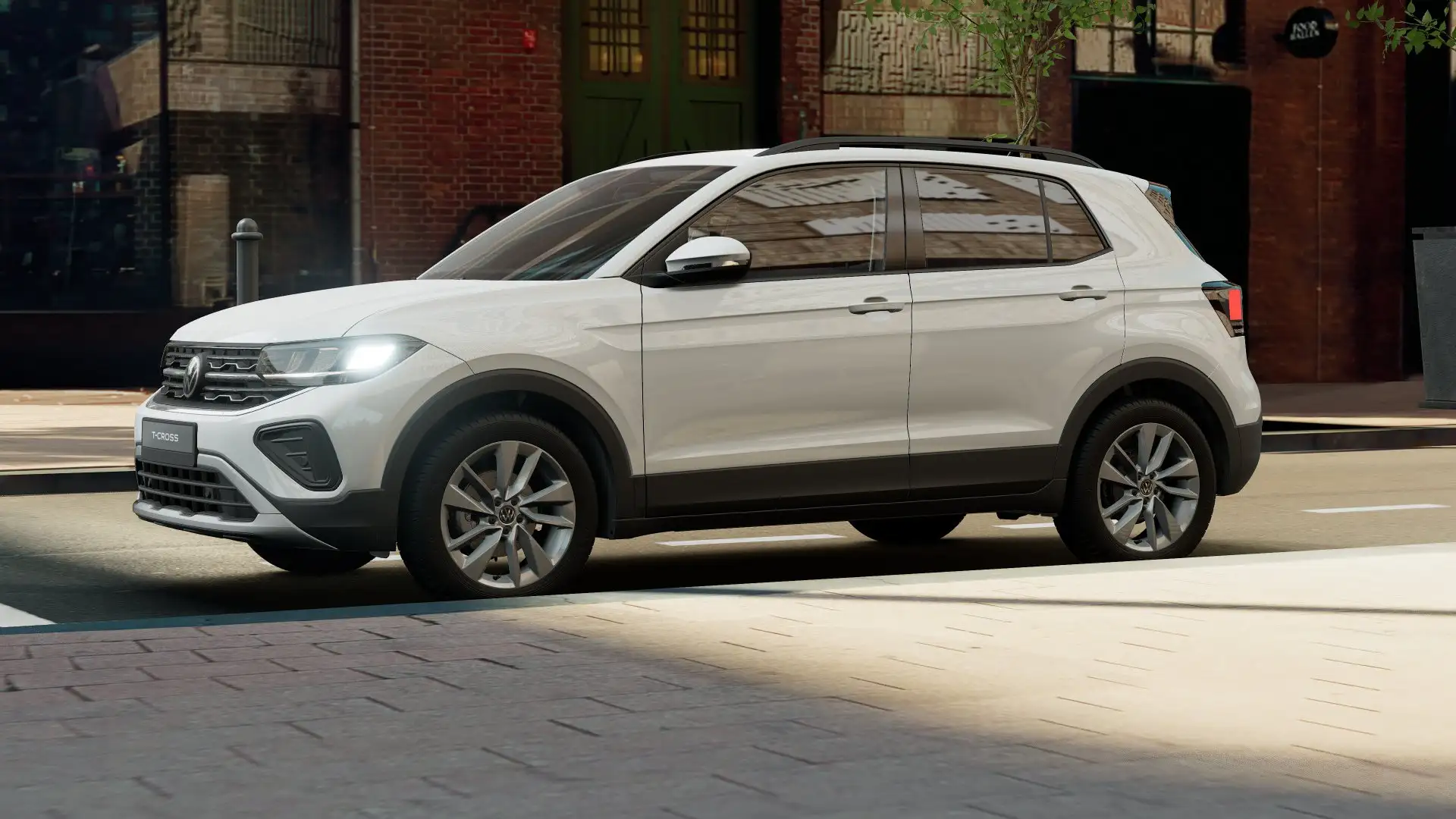 Volkswagen T-Cross 1.0 TSI Edition Plus Blanc - 2
