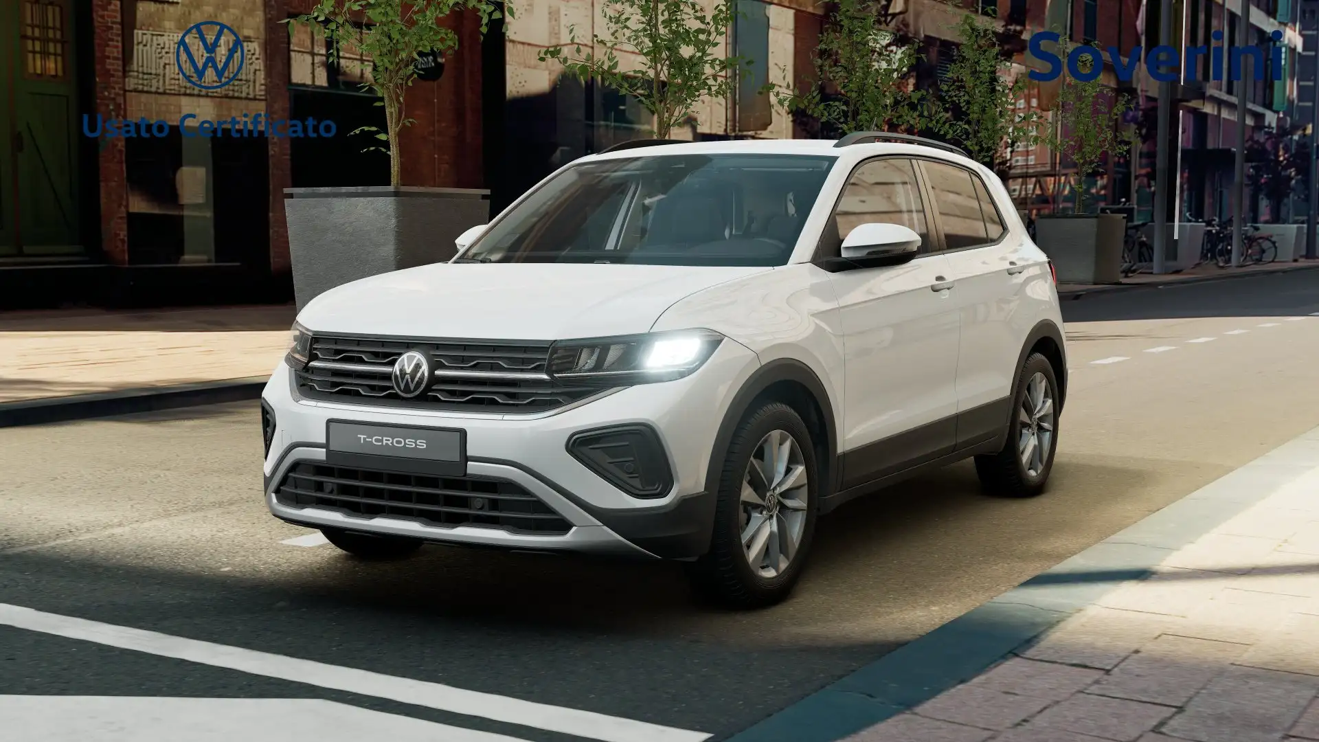 Volkswagen T-Cross 1.0 TSI Edition Plus Blanc - 1