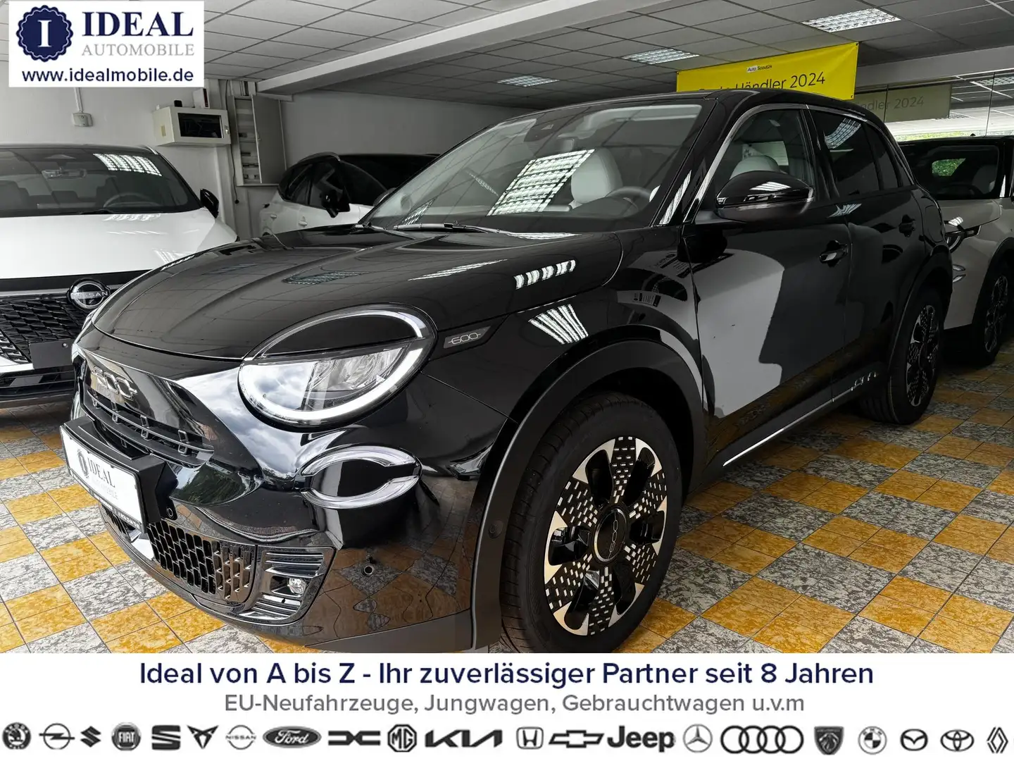 Fiat 600 1.2 Mild-Hybrid La Prima 107 kW (145 PS),*SOFORT* Schwarz - 1