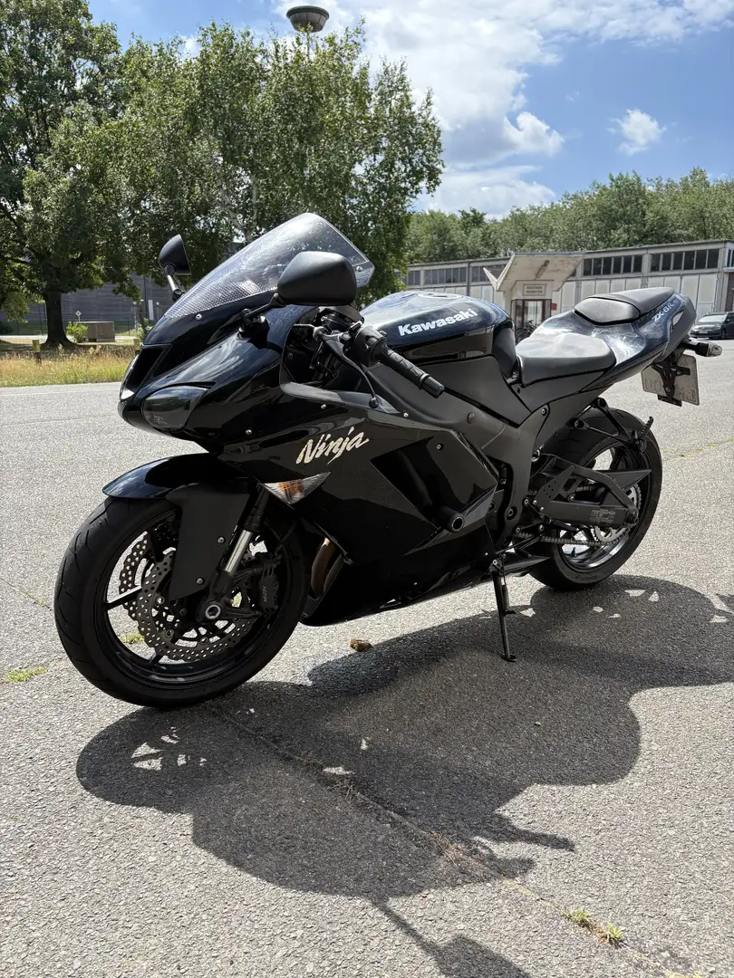 Kawasaki Ninja ZX-6R Negru - 1