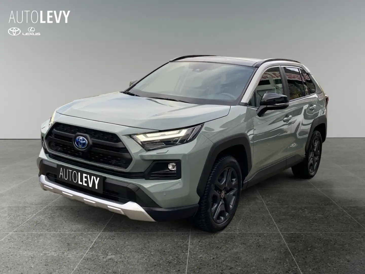 Toyota RAV 4 RAV4 2.5 Hybrid AWD Adventure *PANO*JBL*AHK* Groen - 2