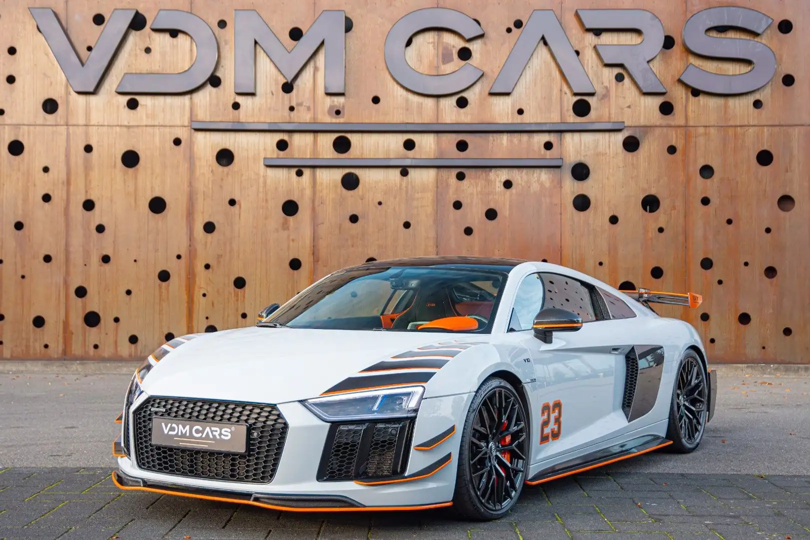 Audi R8 Coupe 5.2 FSI quattro plus*CARBON*GT STYLE* Gris - 1