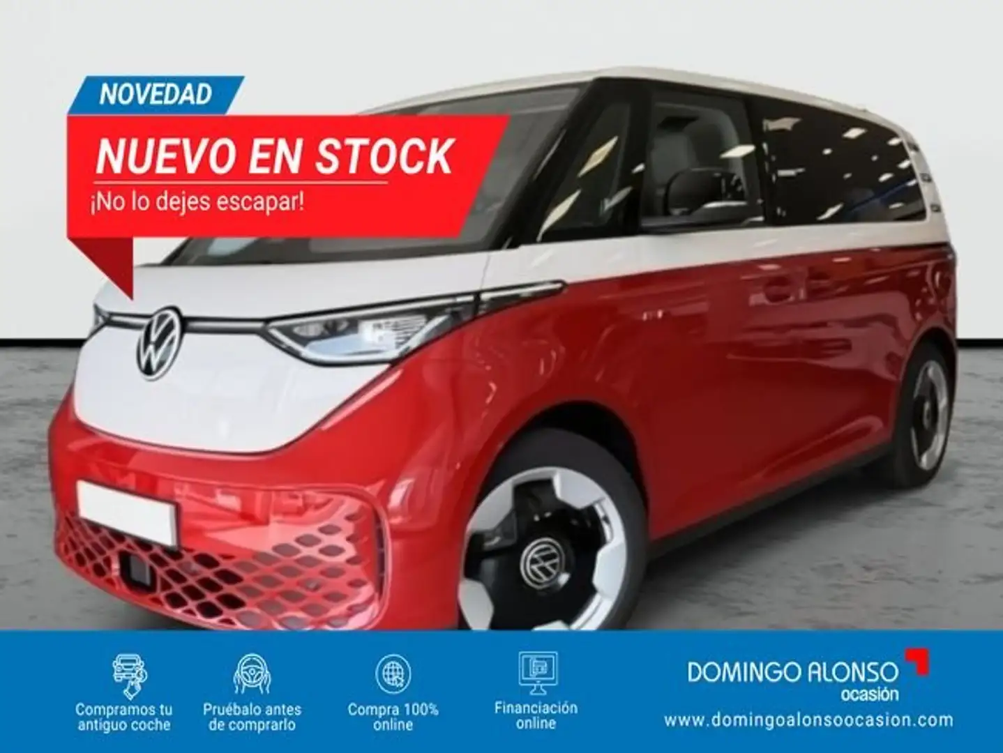 Volkswagen ID. Buzz Pro 210 kW (286 CV) Ch. Medio Blanco - 1