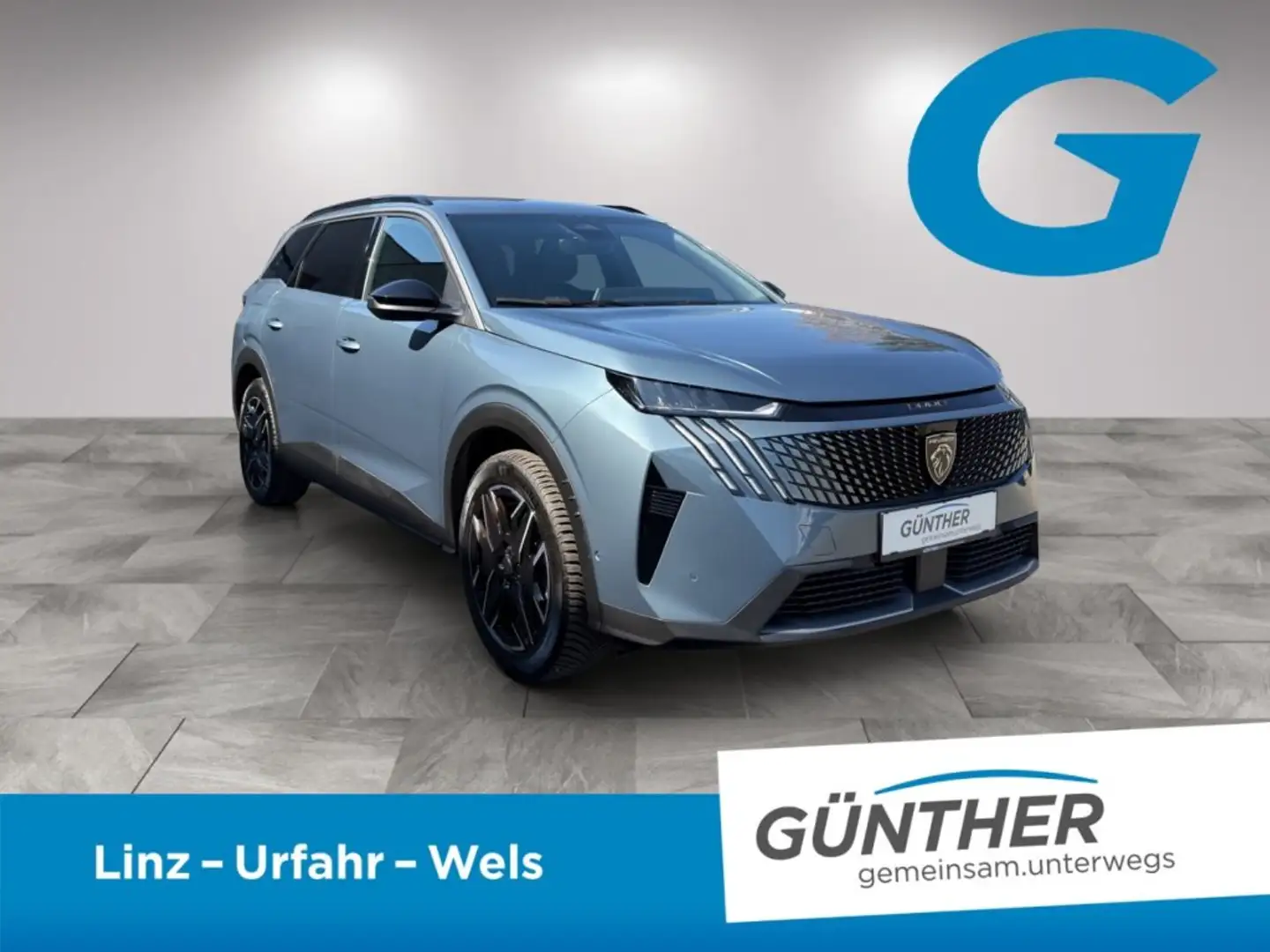 Peugeot 5008 ALLURE Hybrid 136 e-DCS6 Blau - 2