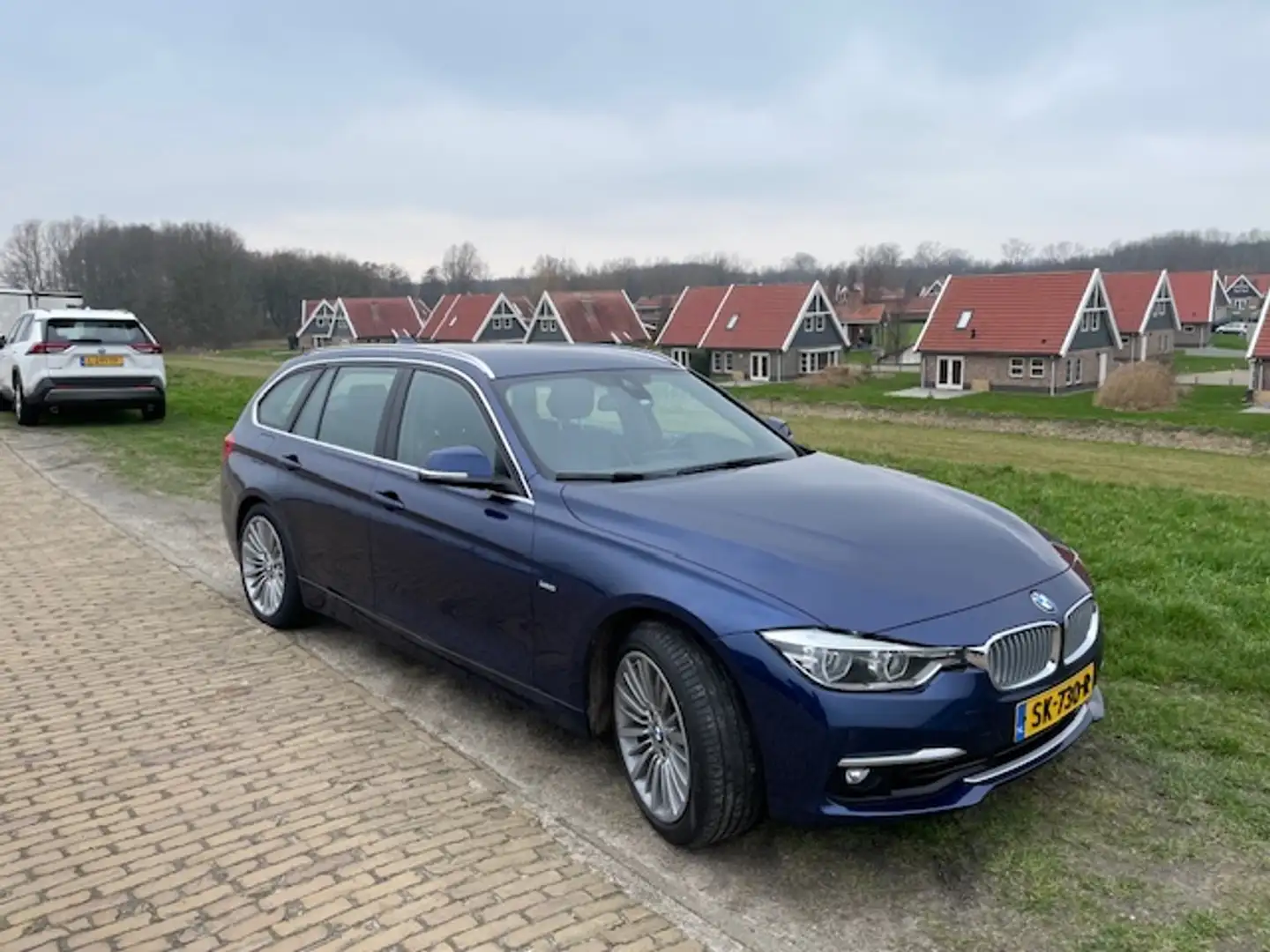 BMW 318 3-serie Touring 318i Exec Aut, Navi, Clima, Trekh. Albastru - 1