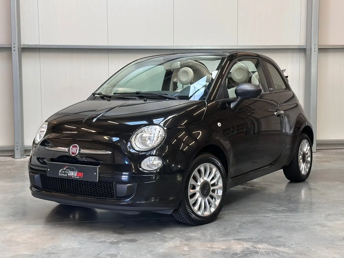 Fiat 500C *GARANTIE 12 MOIS* 1.2i Pop Schwarz - 1