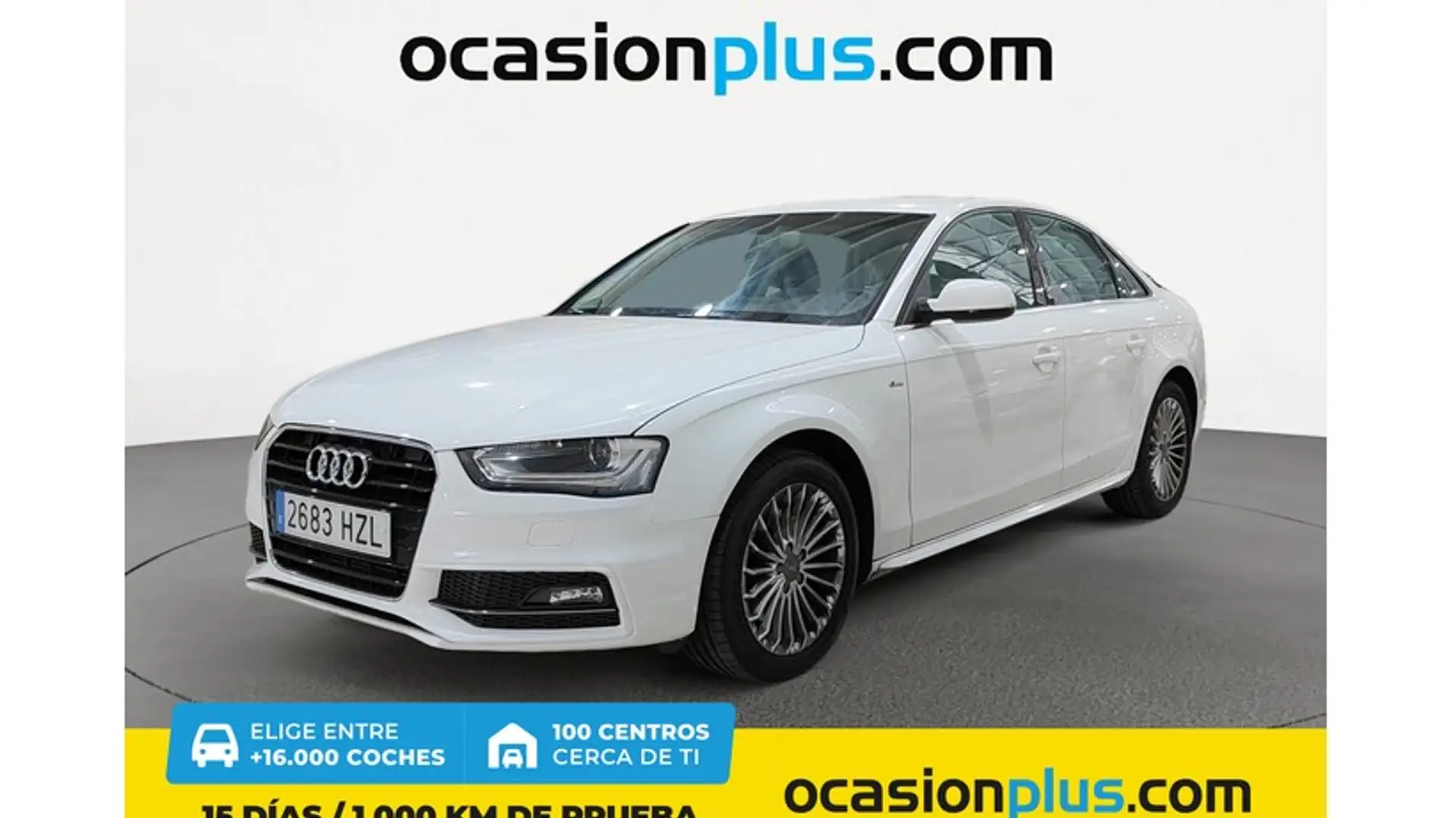 Audi A4 2.0TDI DPF S line edition 150 Weiß - 1