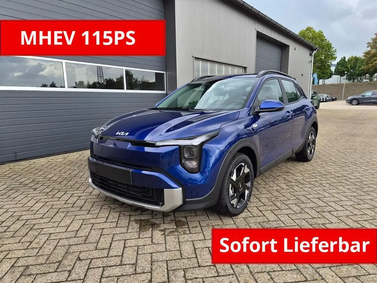 Kia Stonic 1.0 T-GDI MHEV 115PS NEUES MODELL Sitzheizung L... Blau - 1