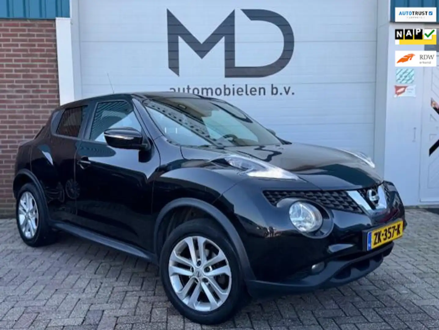 Nissan Juke 1.2 DIG-T S/S Acenta - LED - Dealer onderhouden Zwart - 1