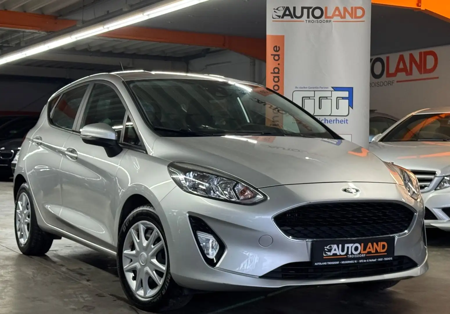 Ford Fiesta Cool & Connect*1.HAND*87TKM*SPURHAL.*PDC* Argent - 1