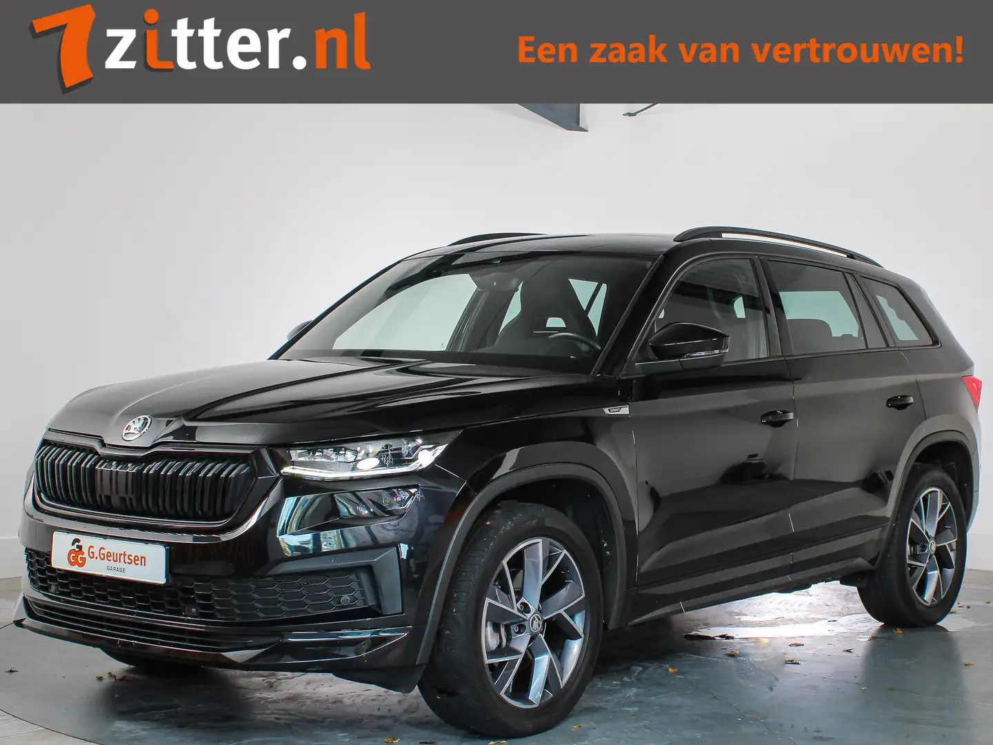 Skoda Kodiaq 1.5 TSI Sportline Business 7-Persoons, Sportstoele Zwart - 1