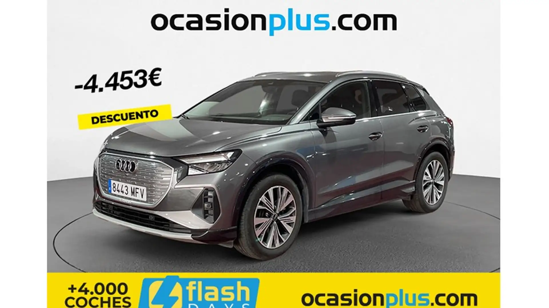 Audi Q4 e-tron 35 Advanced 55KWh Gris - 1