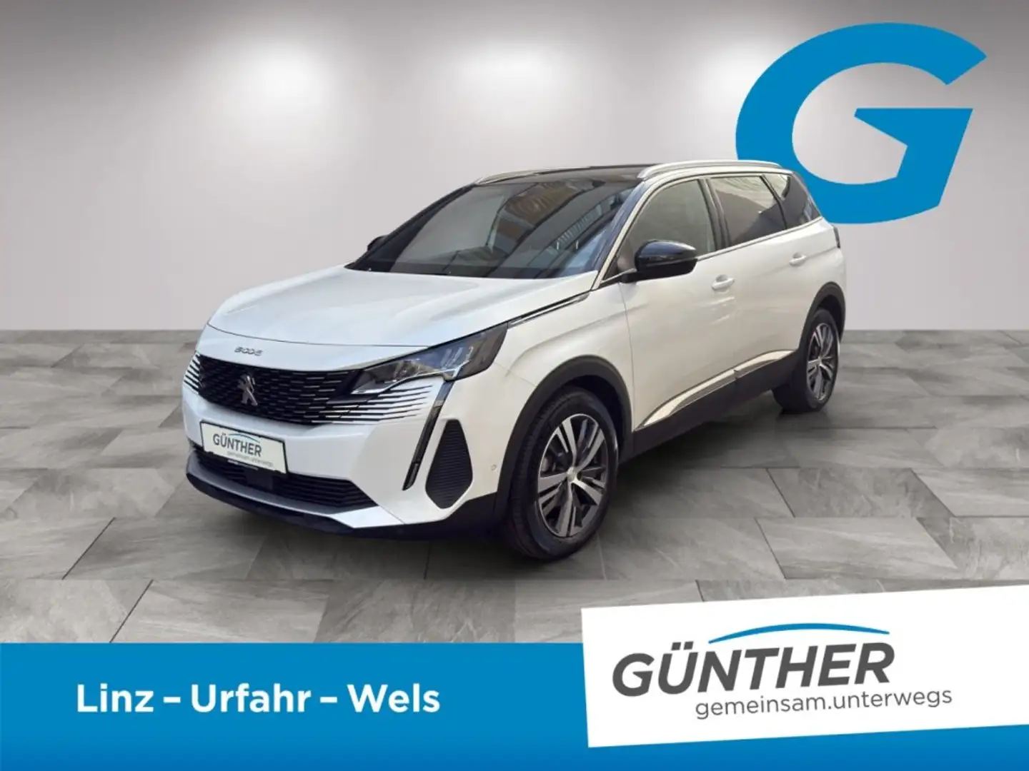 Peugeot 5008 ALLURE BlueHDI 130 EAT8 Wit - 1