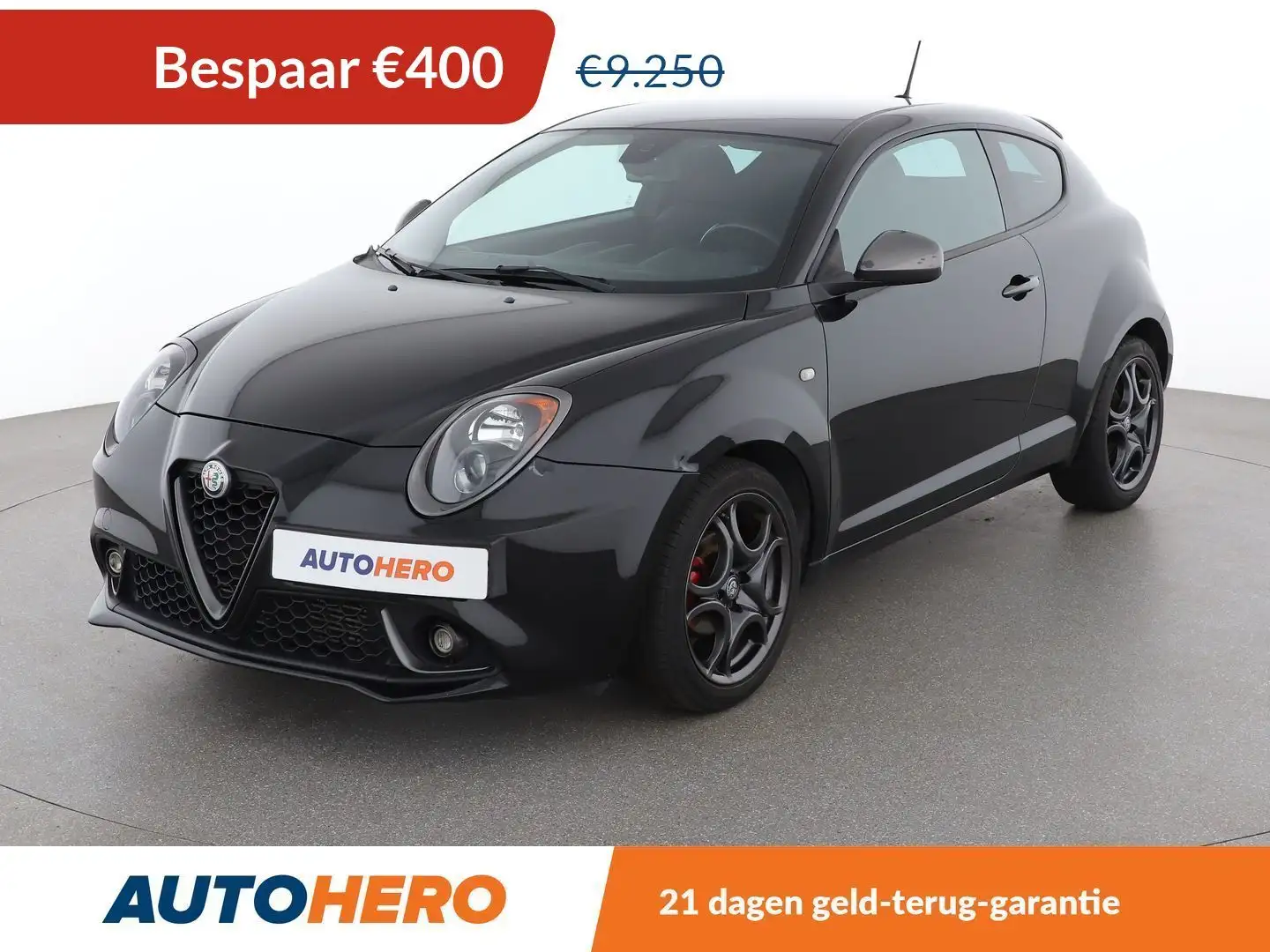 Alfa Romeo MiTo 0.9 TwinAir Super Zwart - 1