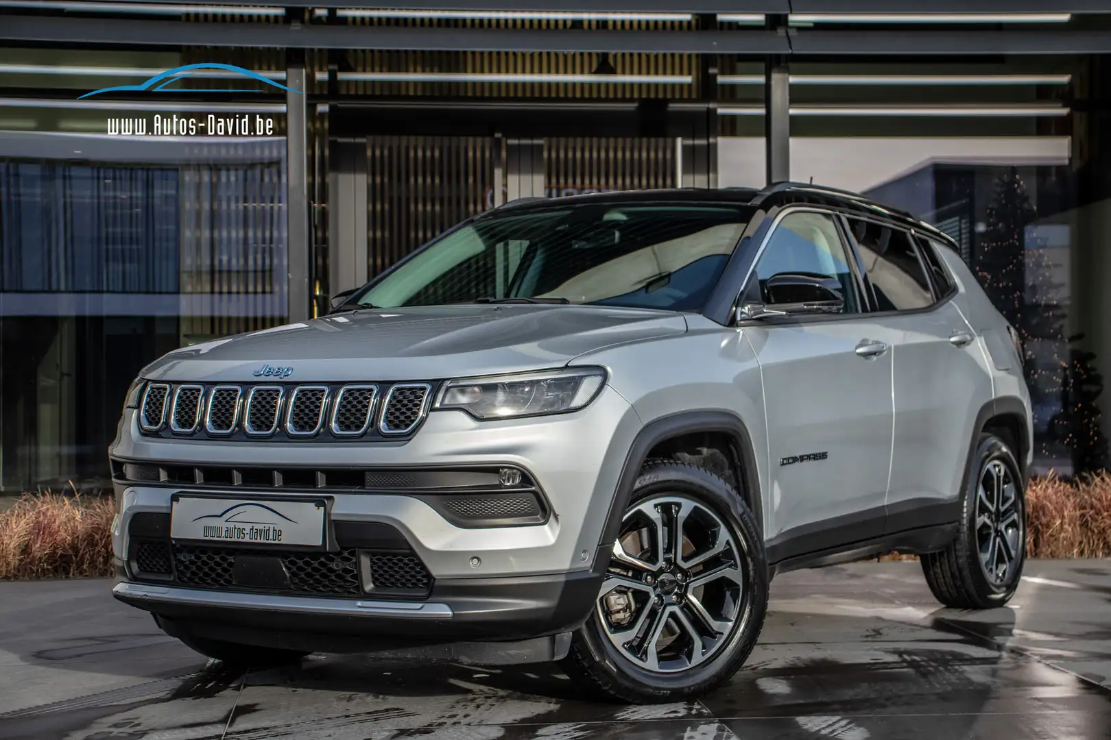 Jeep Compass 4Xe Limited 1.3 T4 Plug-In Hybride 4X4  1 EIGENAAR Silber - 1