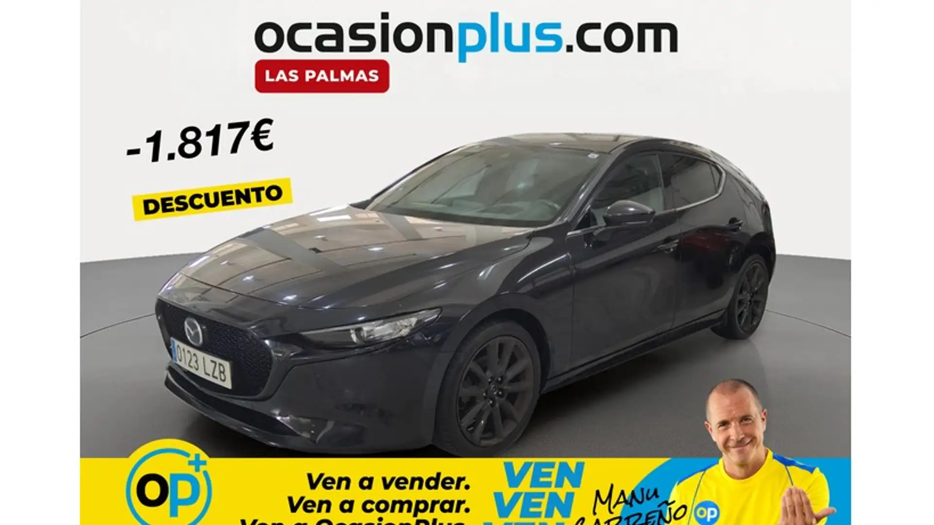 Mazda 3 2.0 e-Skyactiv-G Homura 90kW Negro - 1