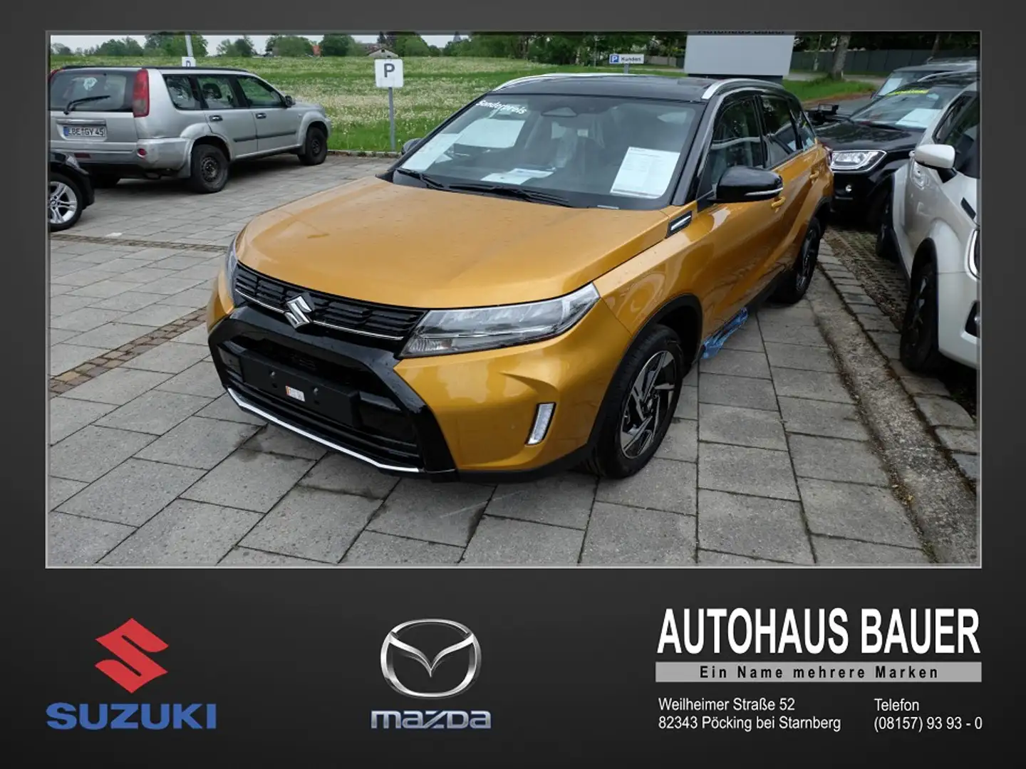 Suzuki Vitara 1.4 5D M/T COMFORT+ HYBRID Jaune - 1